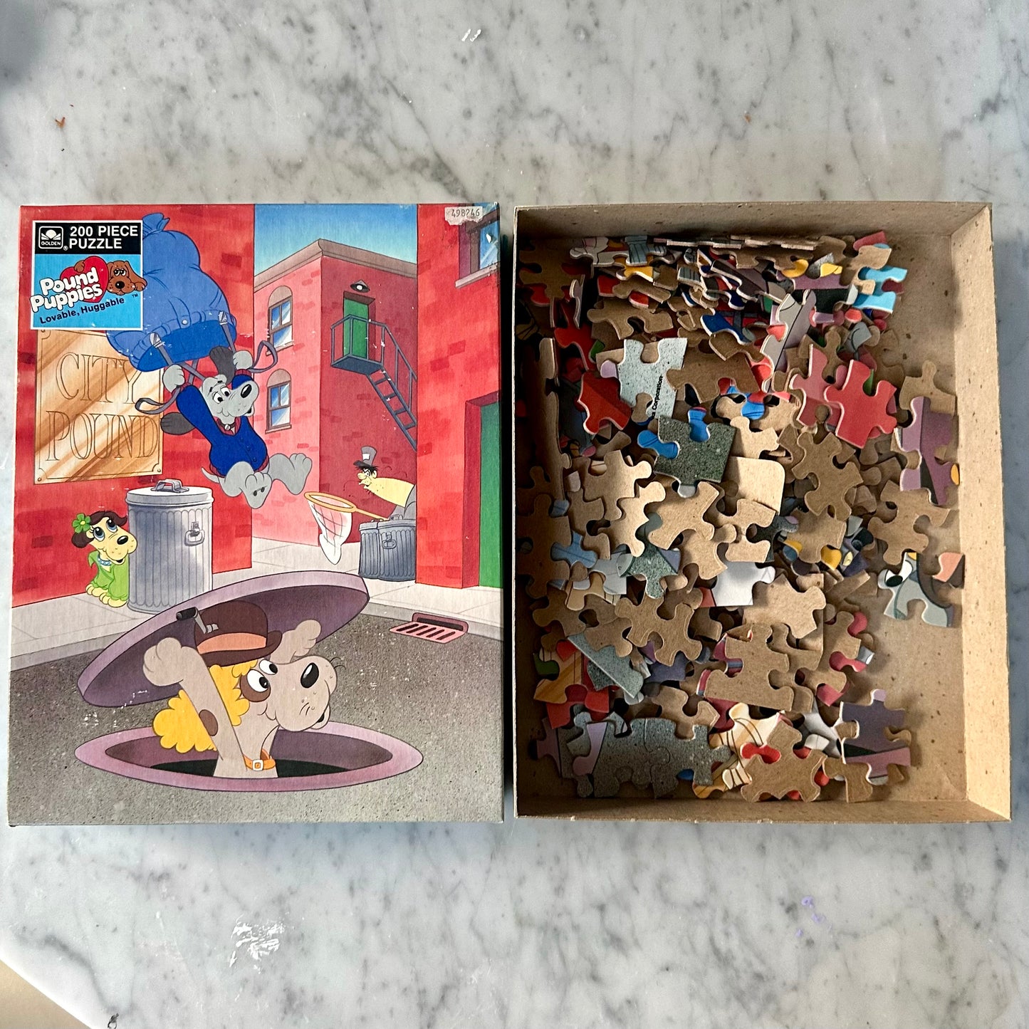 1987 Pound Puppies Jigsaw Puzzle