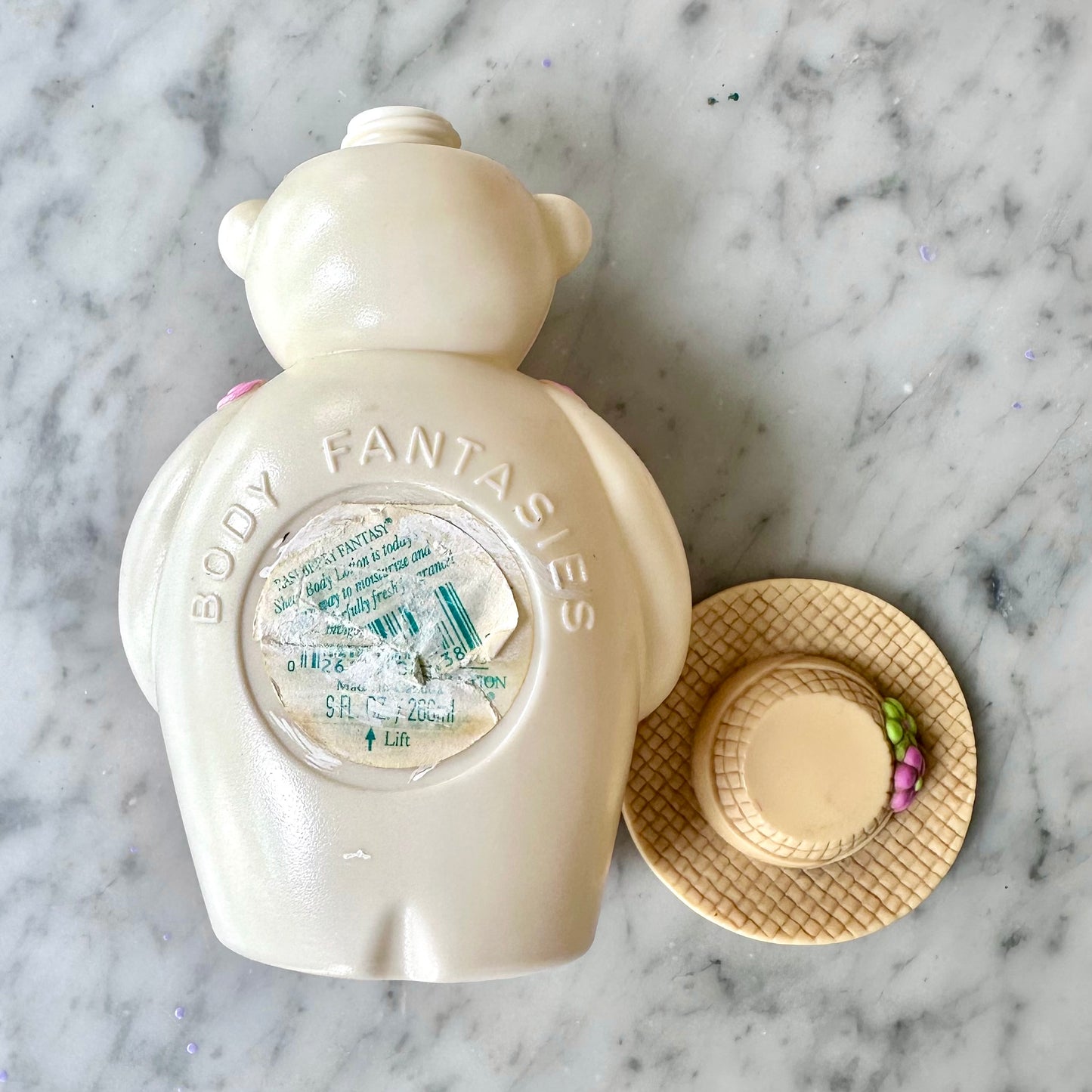 Vintage Body Fantasies “World’s Greatest Mom” Bear Lotion Bottle