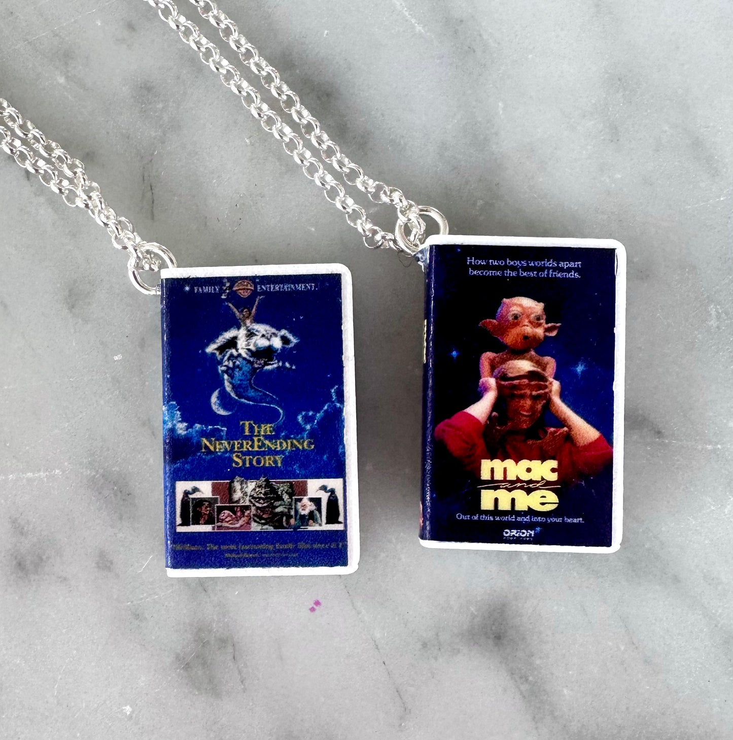Miniature Vintage VHS Necklace