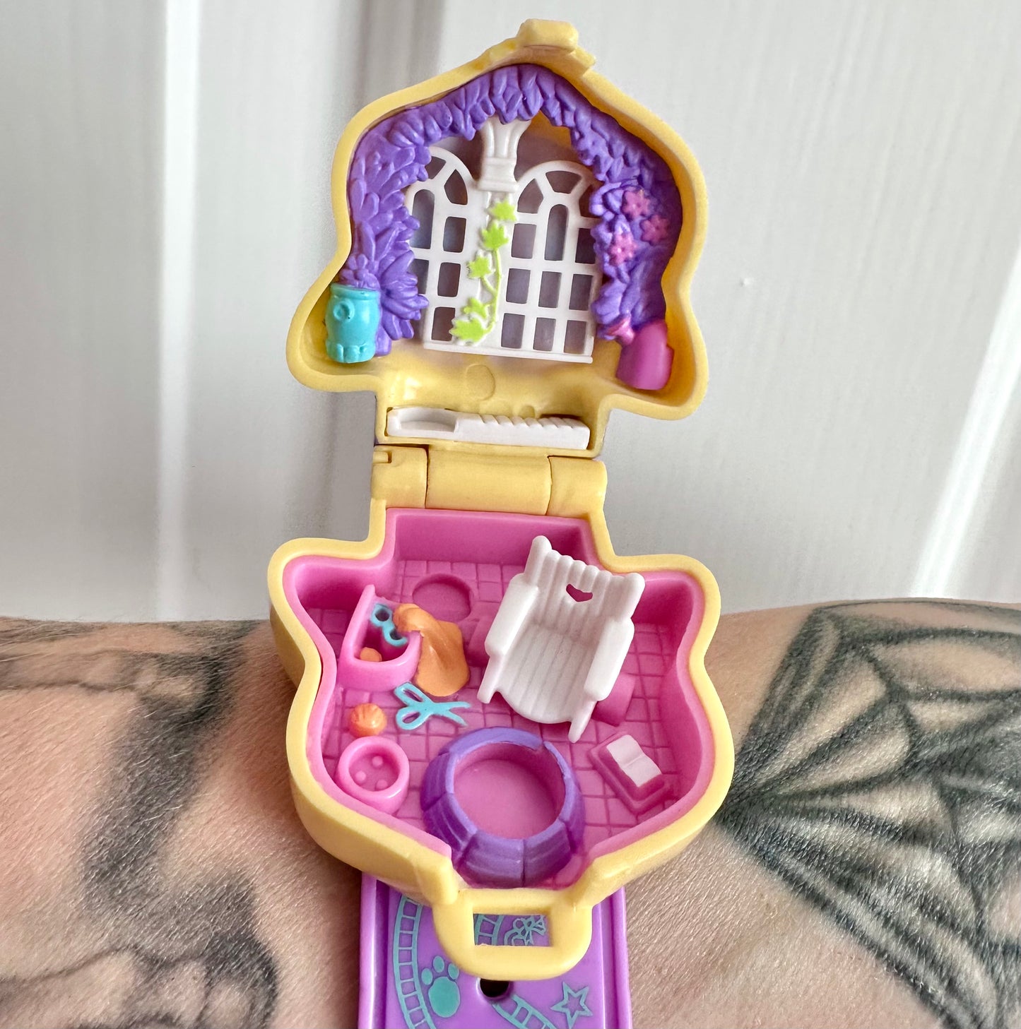 1995 Polly Pocket Polly Loves Kitty Pet Parade Watch Bracelet