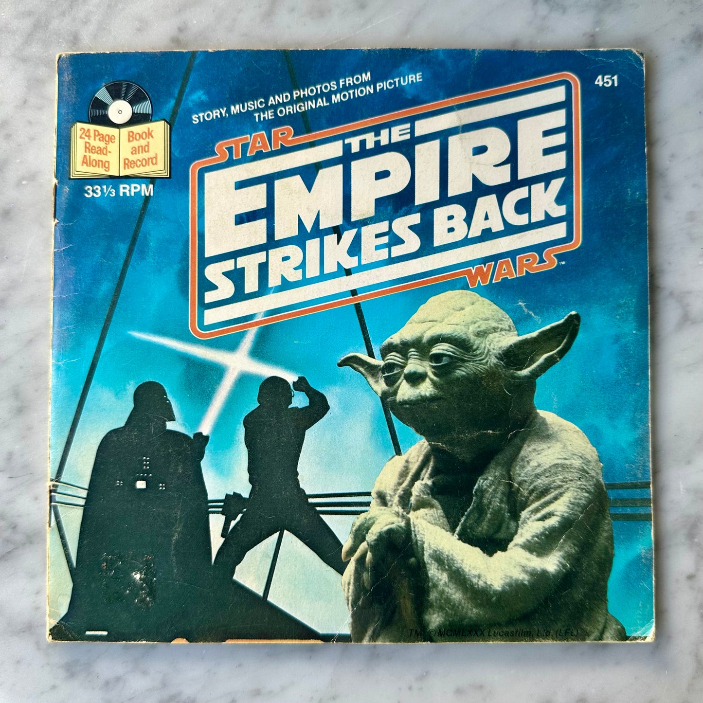 1979 Star Wars “The Empire Strikes Back” Book & Record
