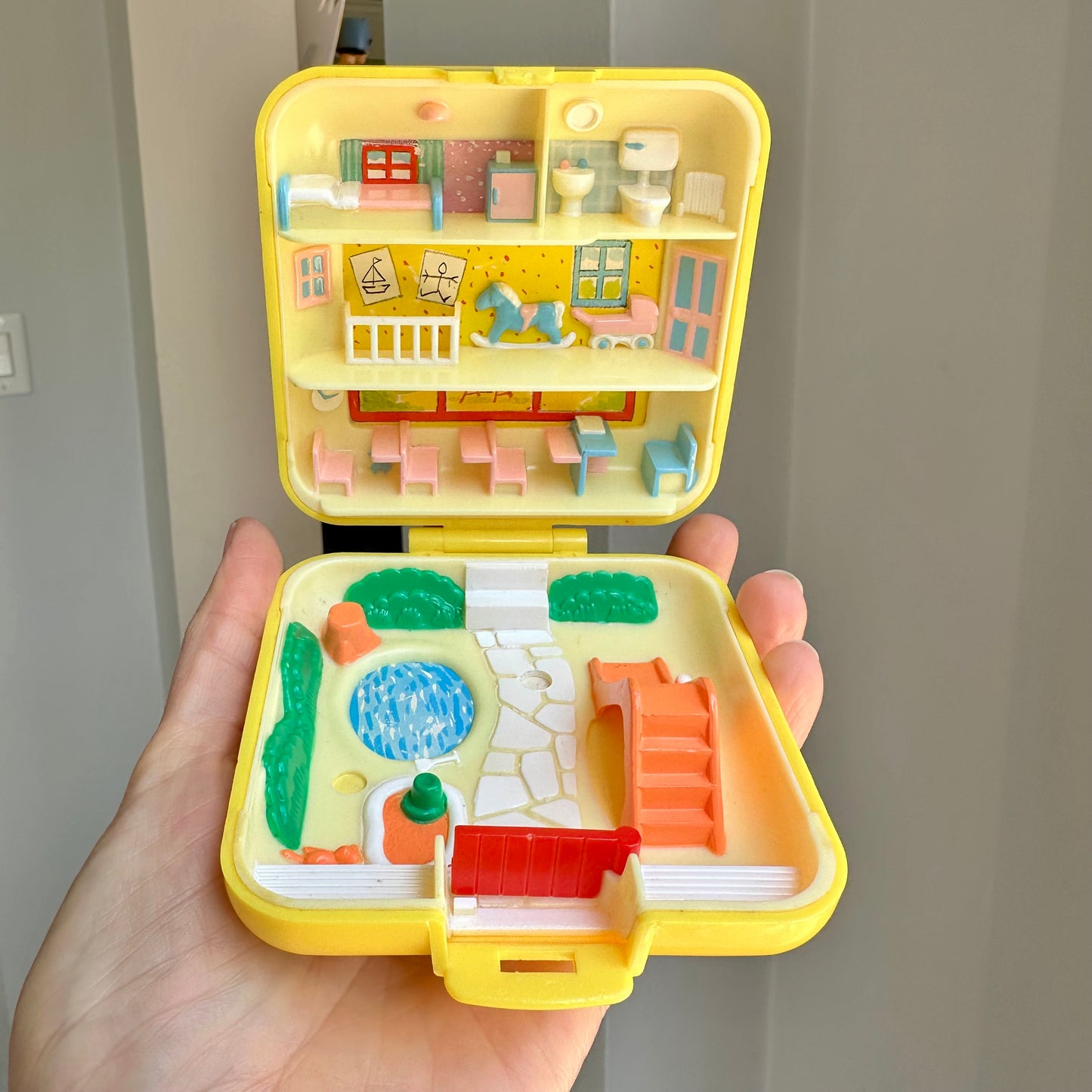 1989 Polly Pocket Midge’s Play School Compact