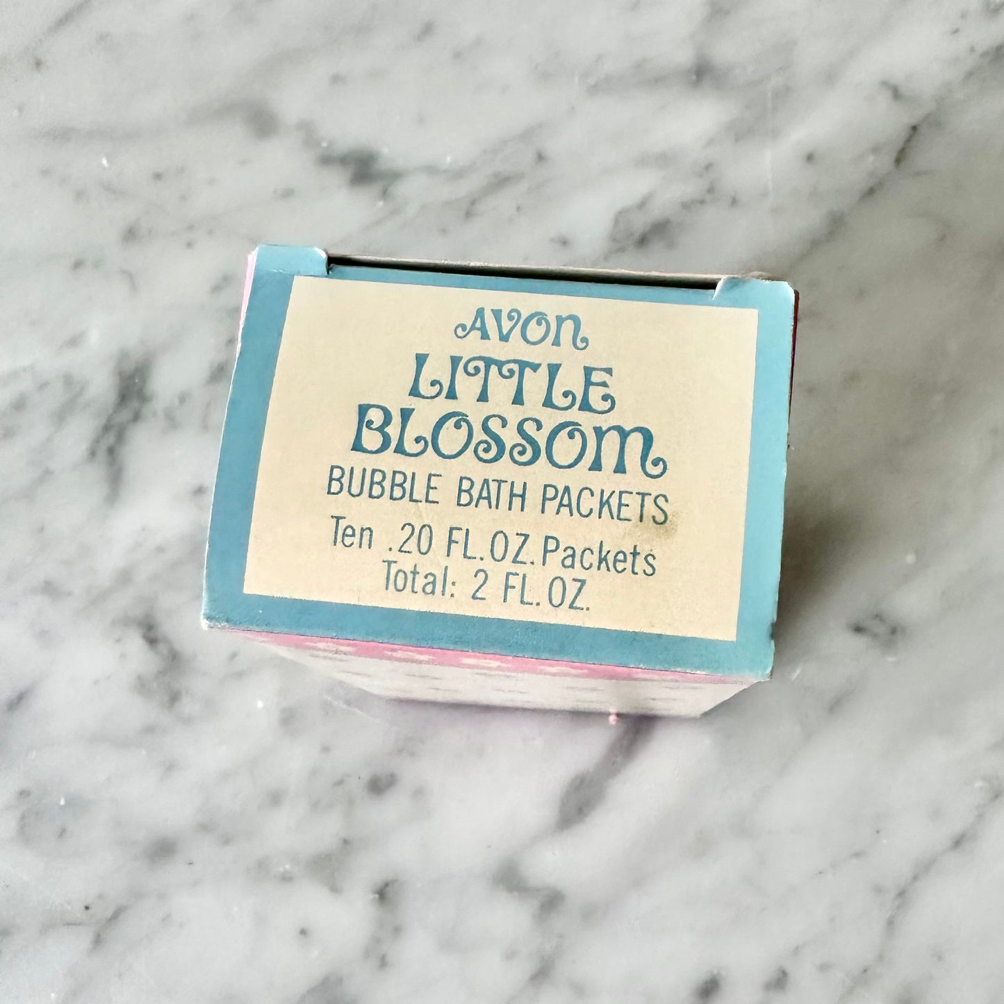 1984 Little Blossom Bubble Bath Packets New In Box