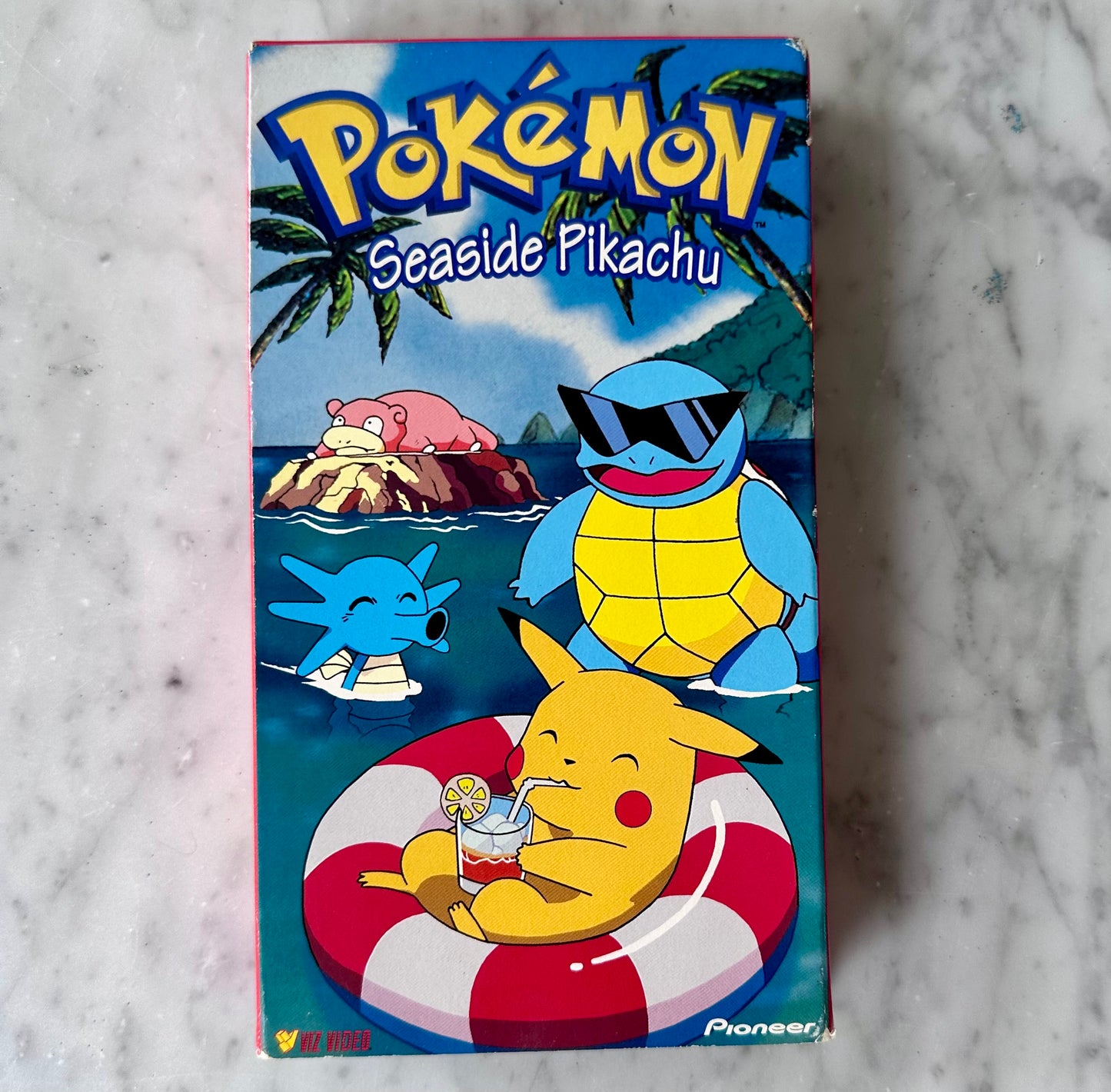 1997 Pokémon Seaside Pikachu VHS