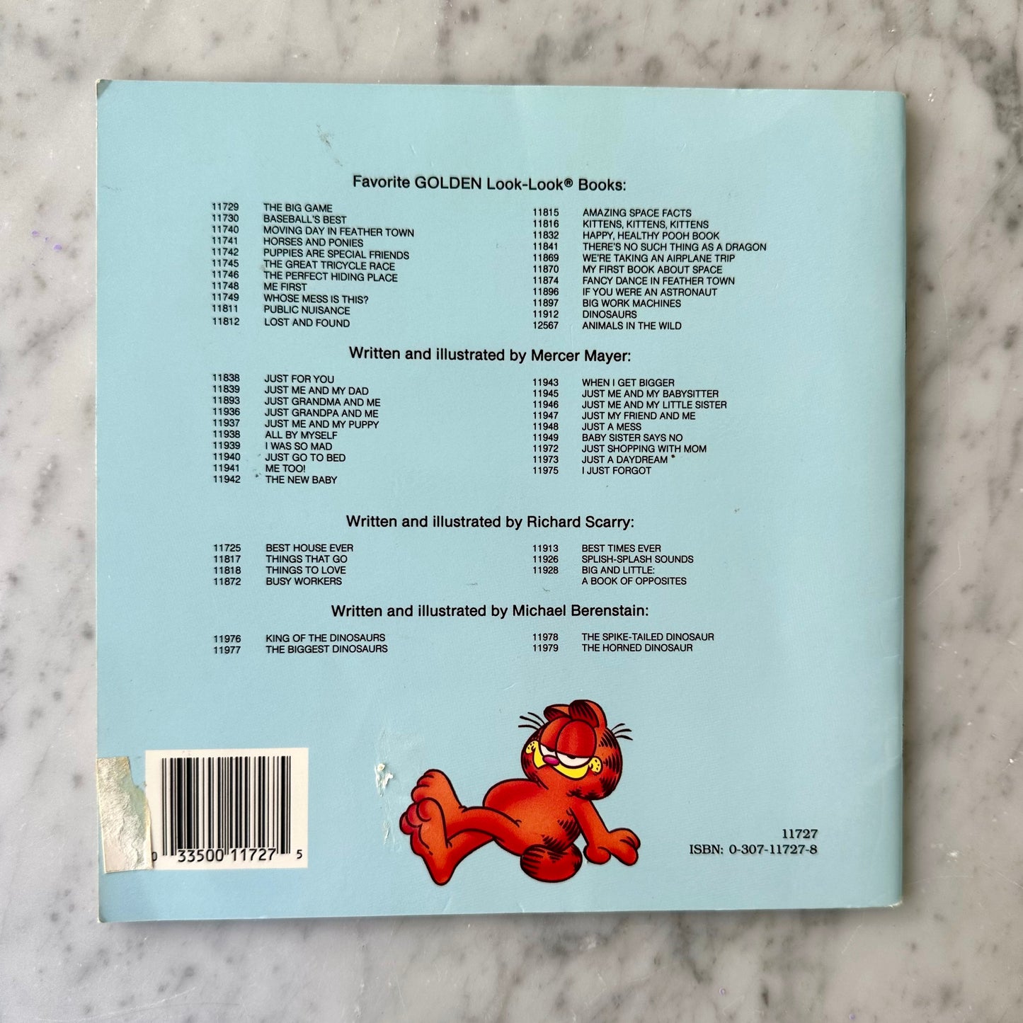 1989 Garfield’s Longest Catnap Storybook