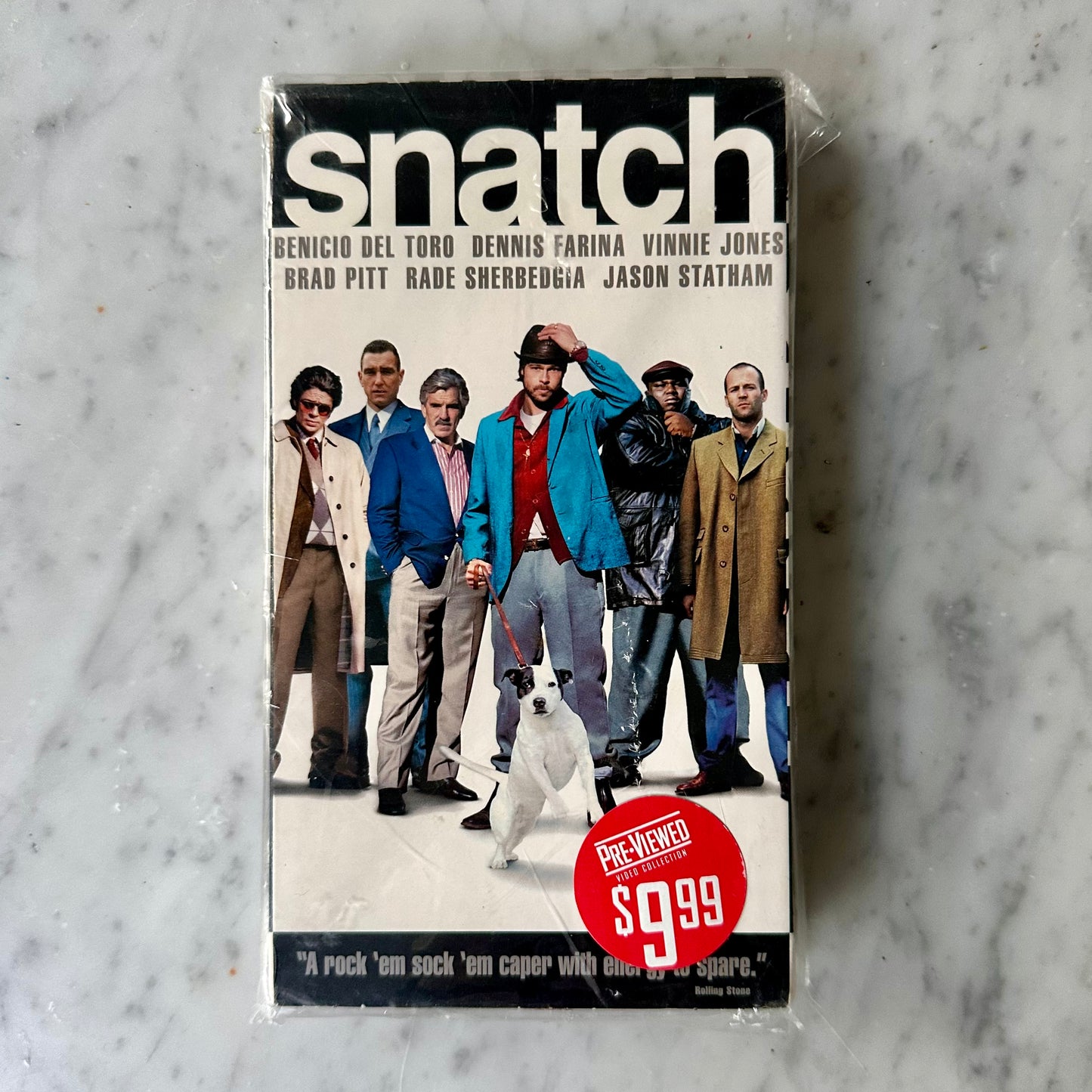 Snatch Blockbuster VHS