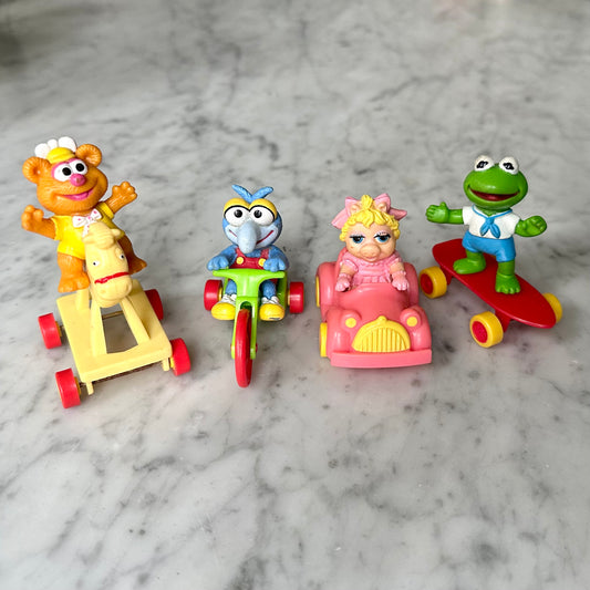 1986 McDonald’s Muppet Babies Complete Set of 4