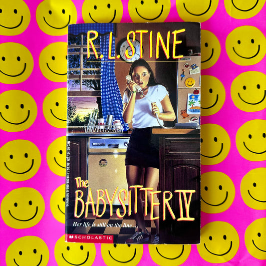R.L. Stine “The Babysitter 4” Book