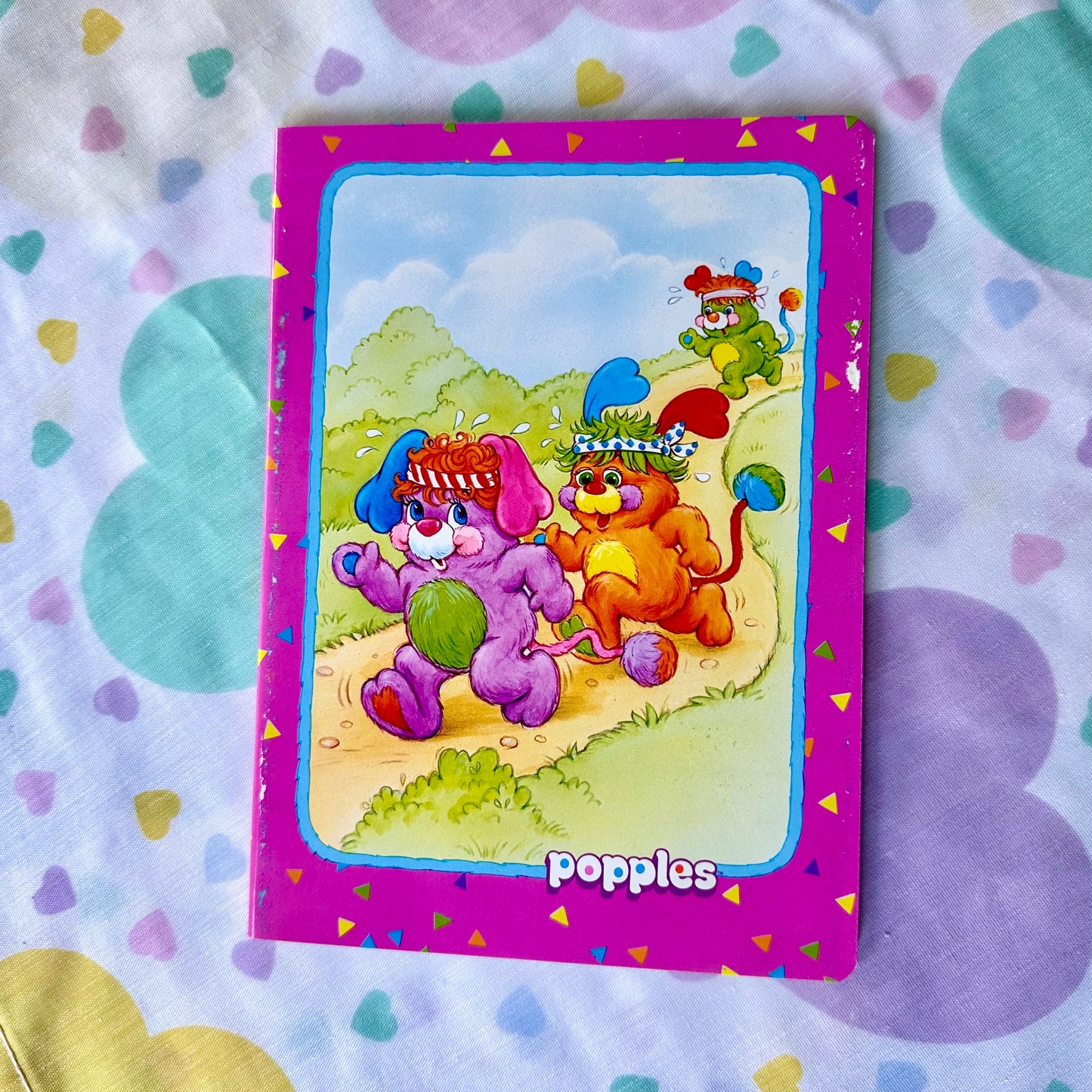 80’s Dead Stock Popples Notebook