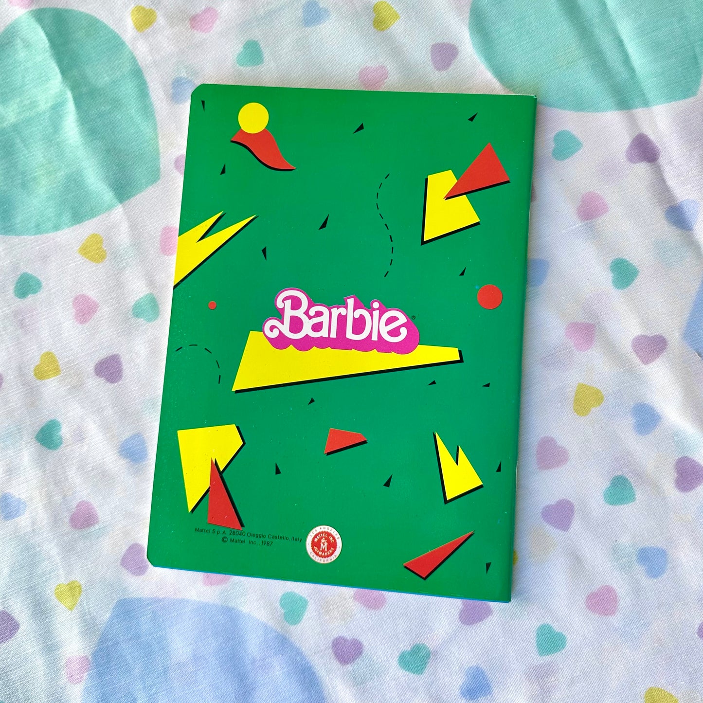 80’s Dead Stock Barbie Notebook