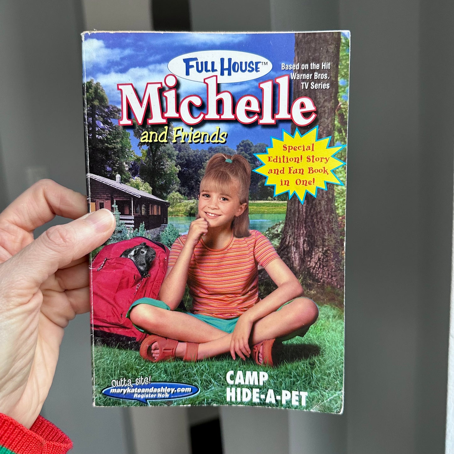 90’s Full House Michelle “Camp Hide-A-Pet” Book