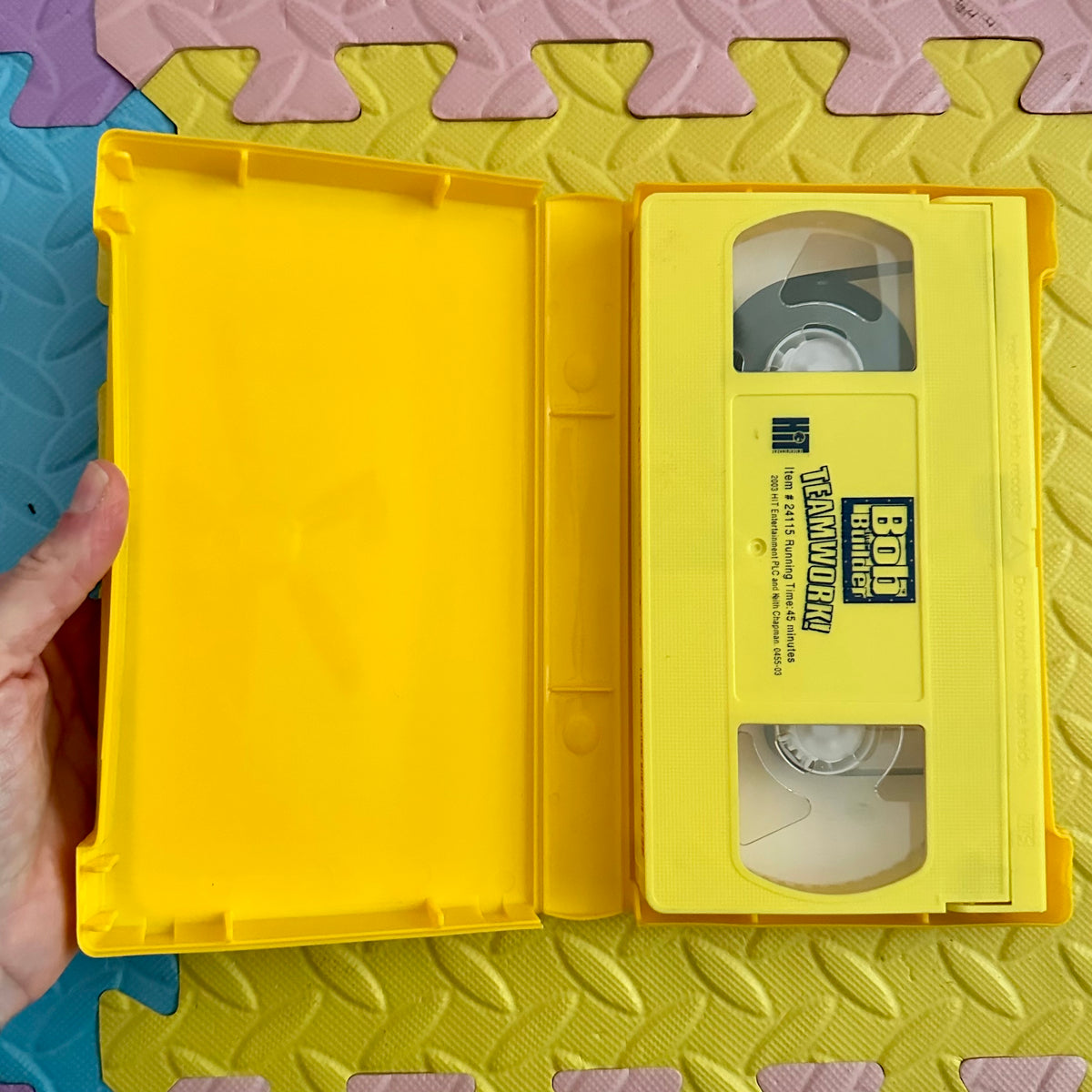 2003 Bob the Builder “Teamwork” VHS