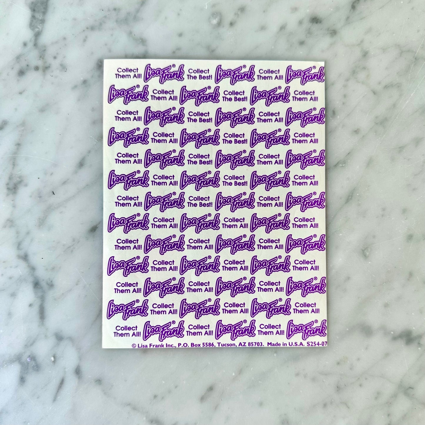 1990’s Lisa Frank Easter Sticker Sheet