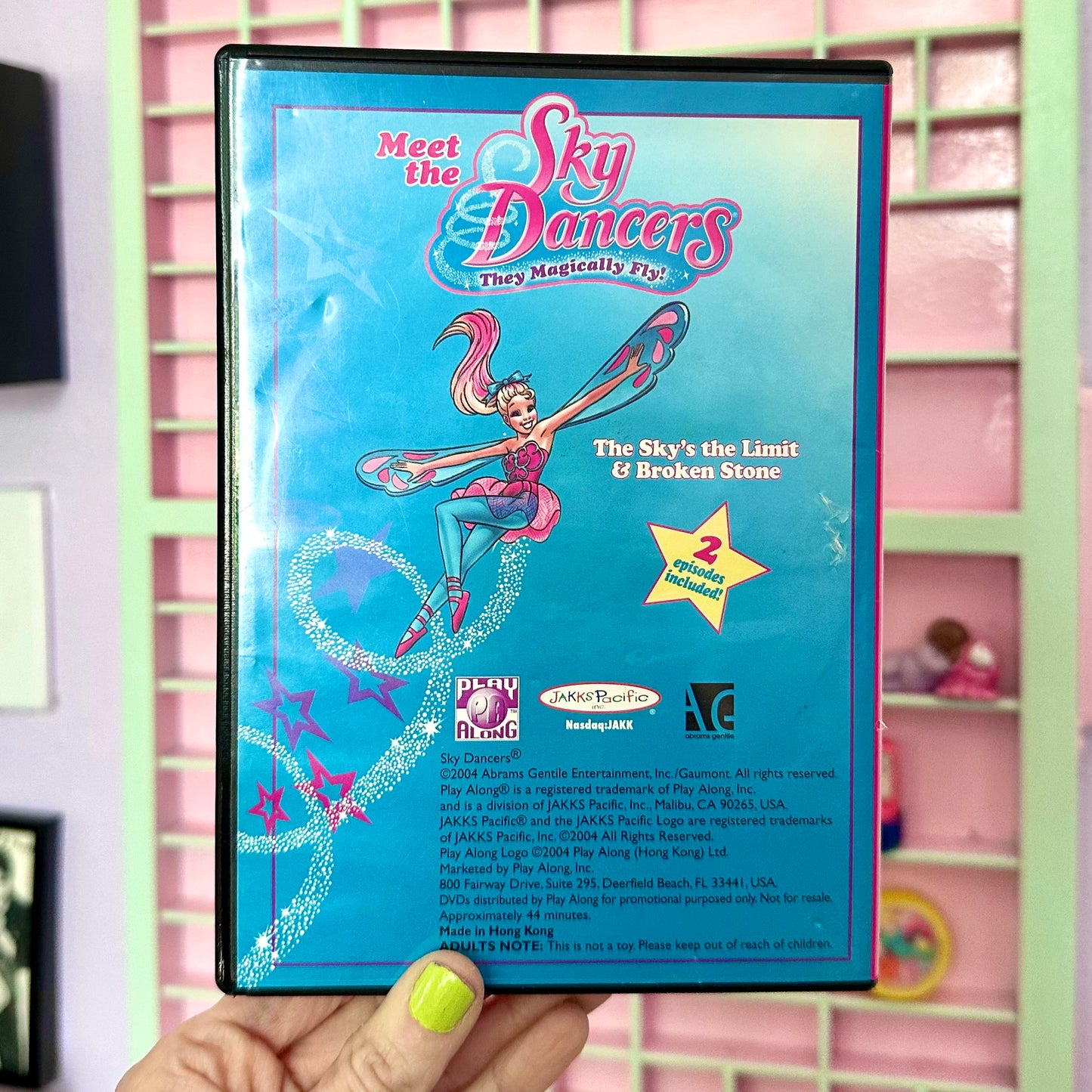 2004 Sky Dancers “The Sky’s a the Limit & Broken Stone” DVD