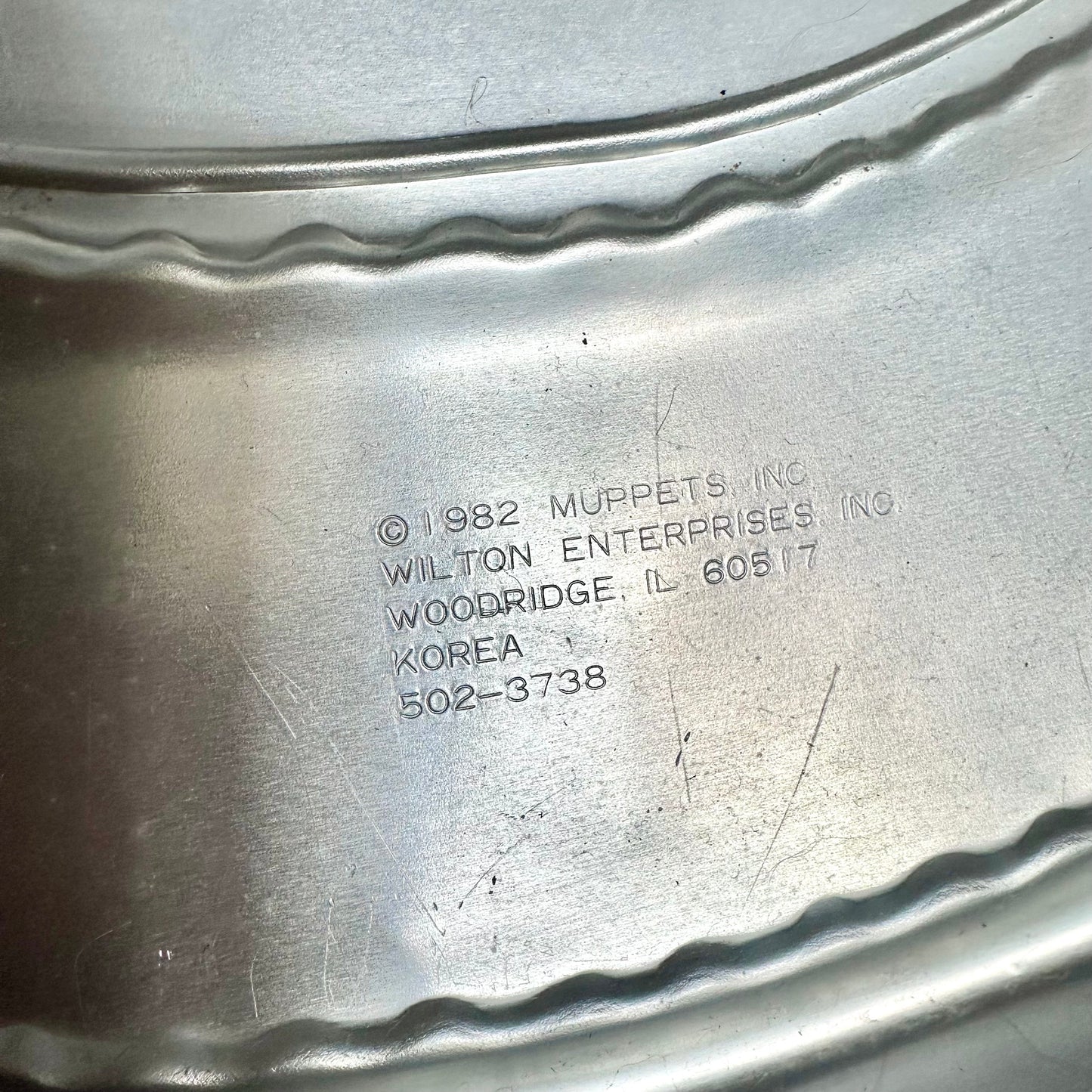 1982 Cookie Monster Cake Pan