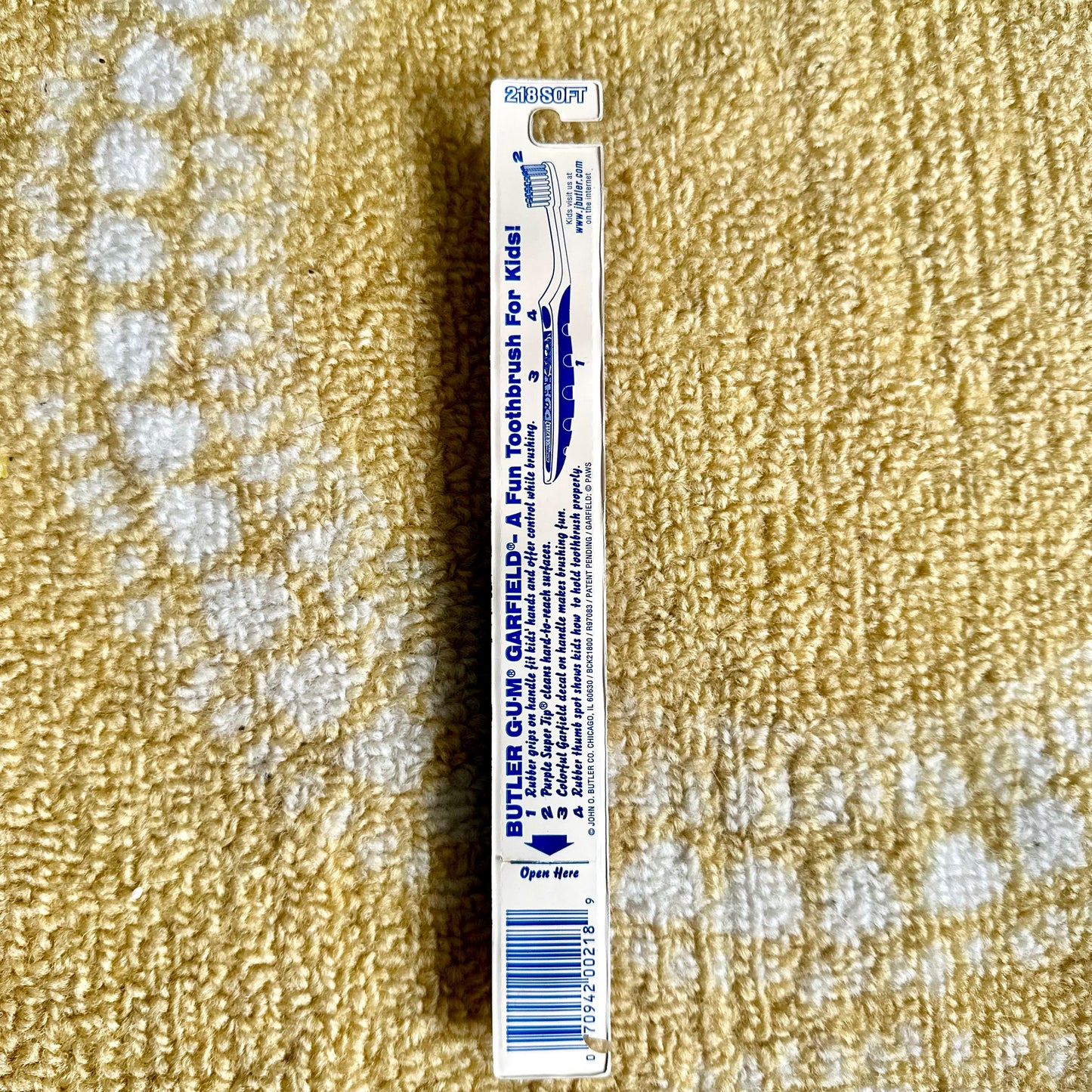 90’s Garfield Toothbrush
