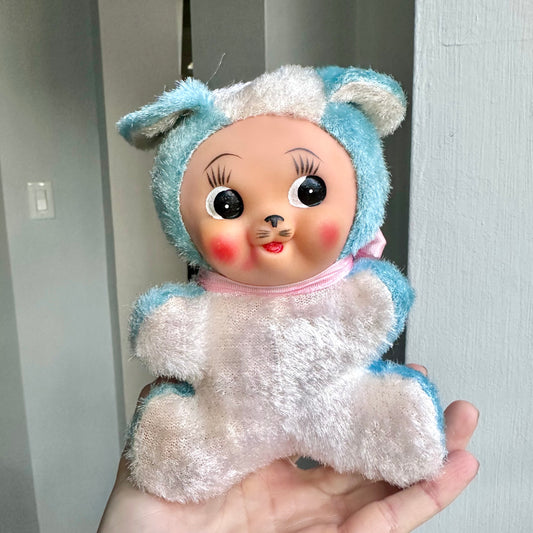 Vintage Rubber Fave Skunk Plush