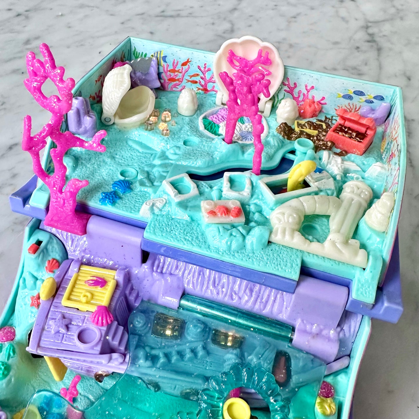 1995 Polly Pocket Sparkling Mermaid Adventure