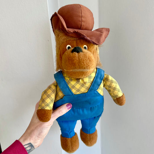 1982 Fisher Price Berenstein Bears Papa Bear Plush