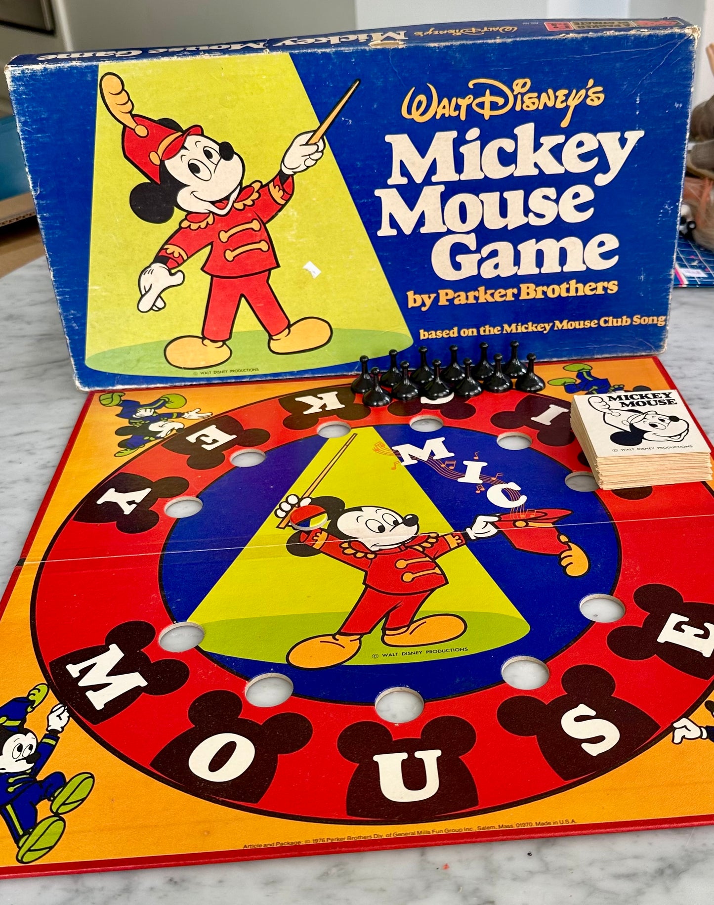 1976 Mickey Mouse Board Game