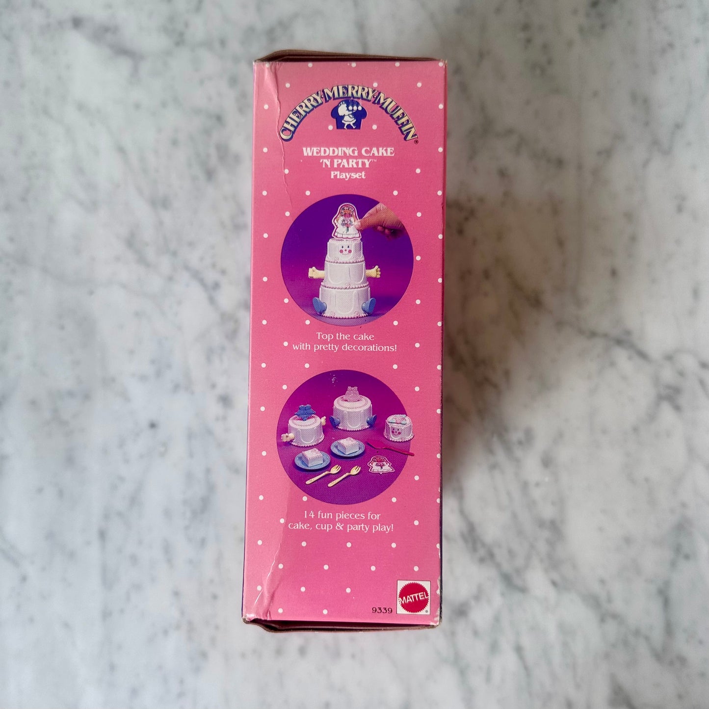 1989 Cherry Merry Muffin Wedding Cake ‘N Party Playset