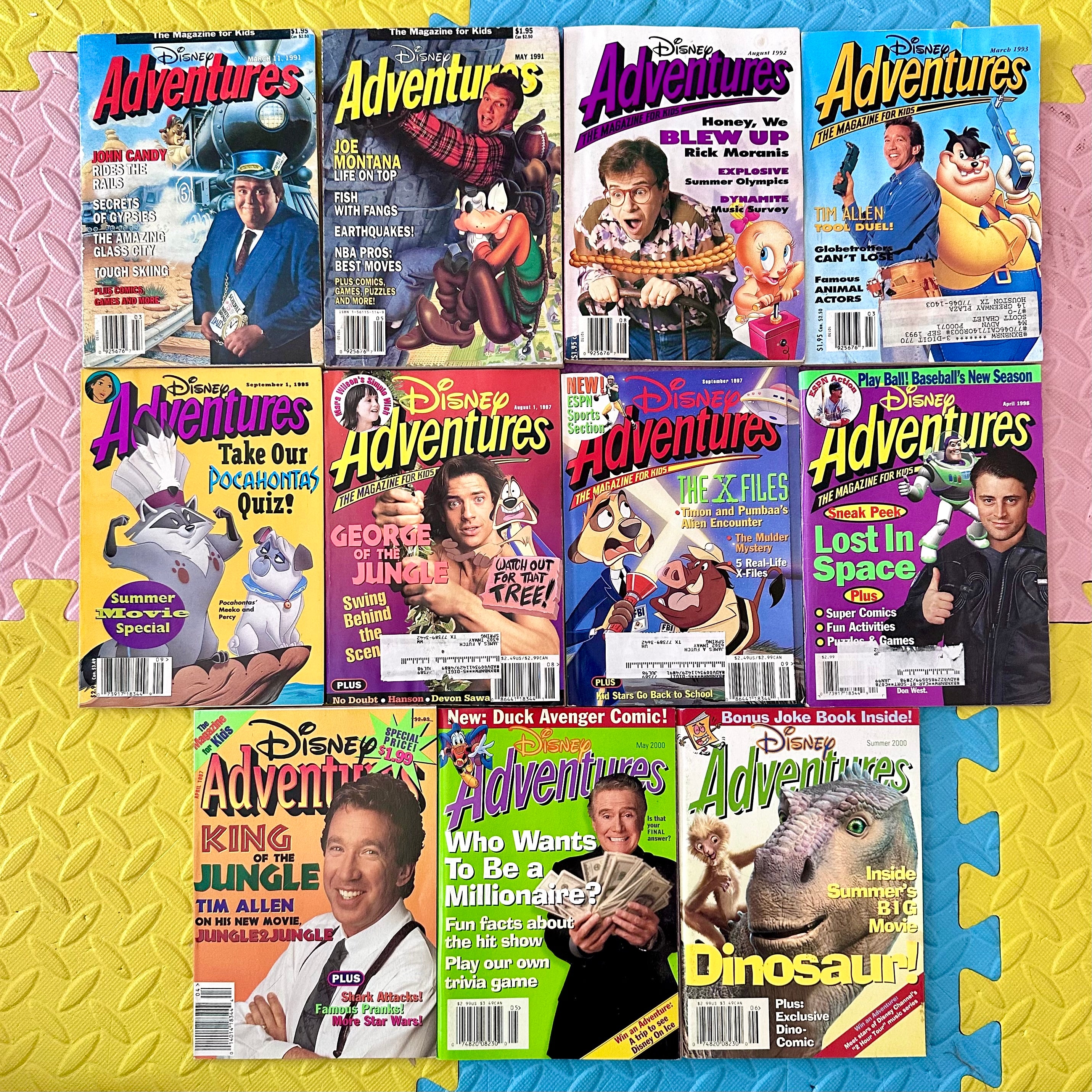 1990-2000 Disney Adventures Magazine-You Pick! – HaveAPollyDay
