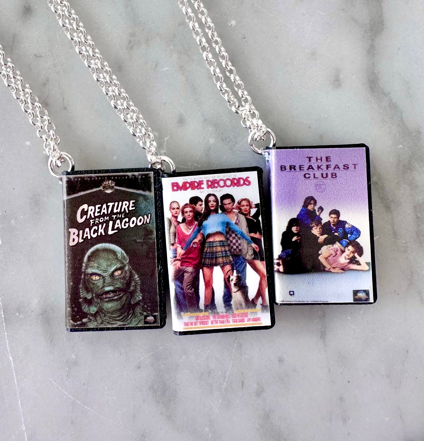 Miniature Vintage VHS Necklace