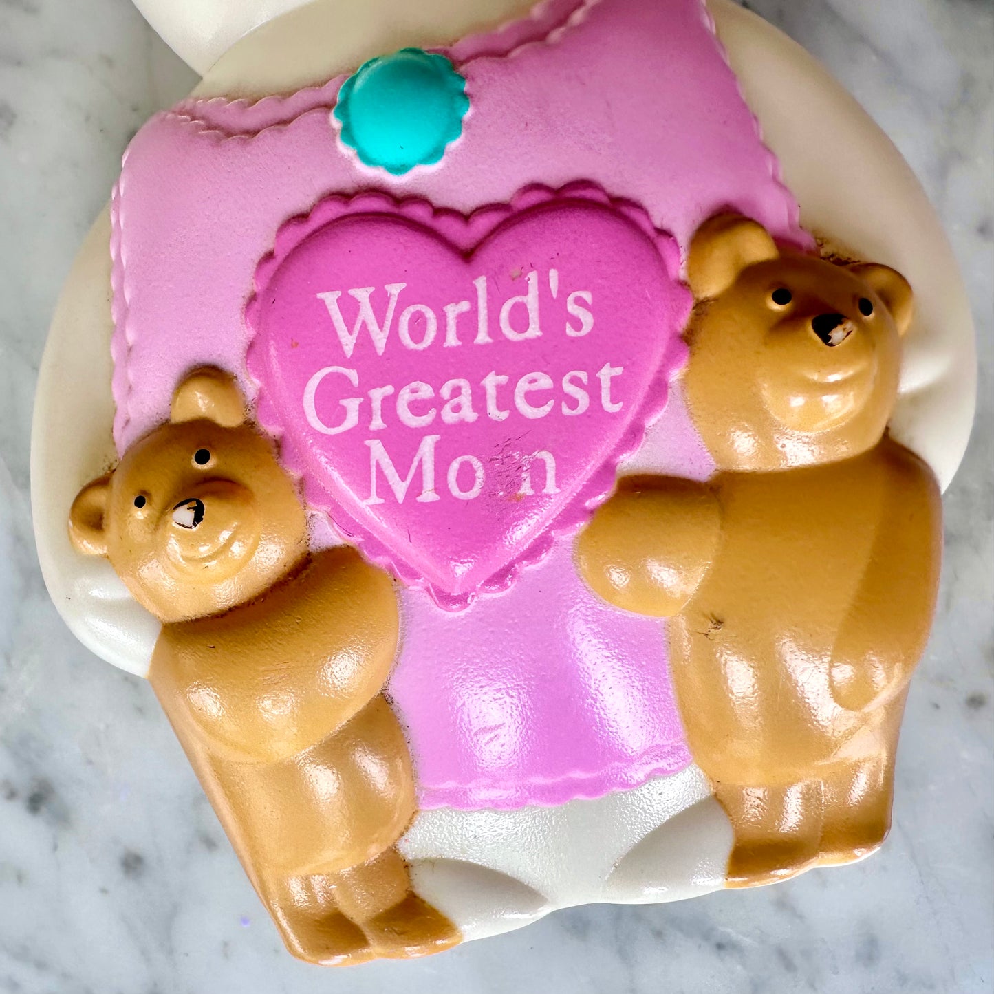 Vintage Body Fantasies “World’s Greatest Mom” Bear Lotion Bottle
