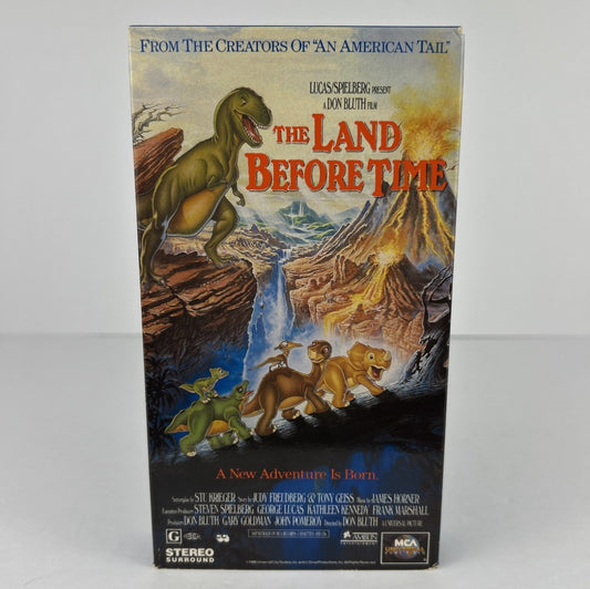 1988 Land Before Time VHS