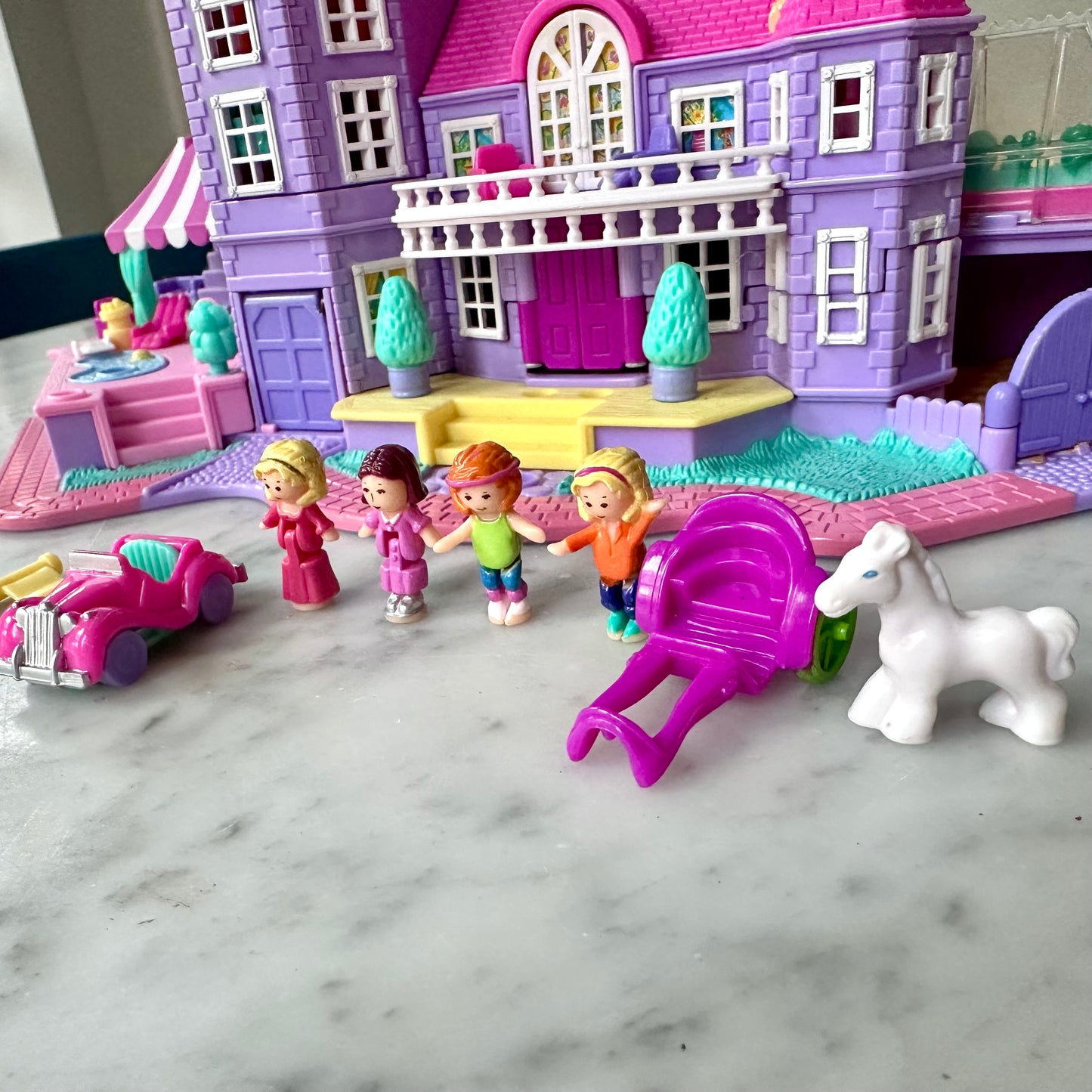 1994 Polly Pocket Light Up Magical Mansion