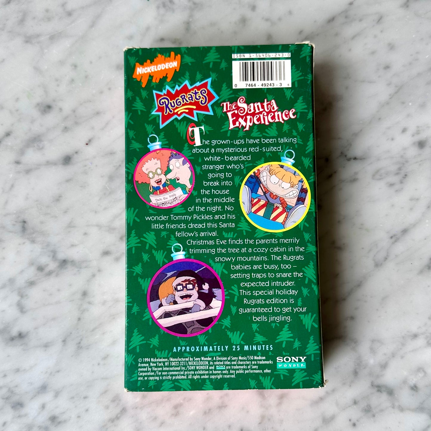 1994 Nickelodeon Rugrats “The Santa Express” VHS