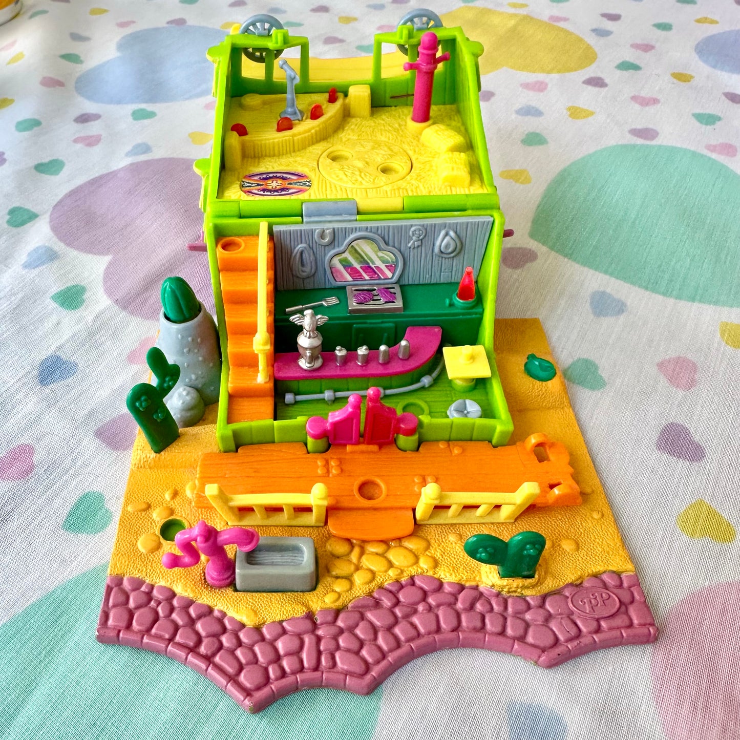 1994 Polly Pocket Light Up Horse House