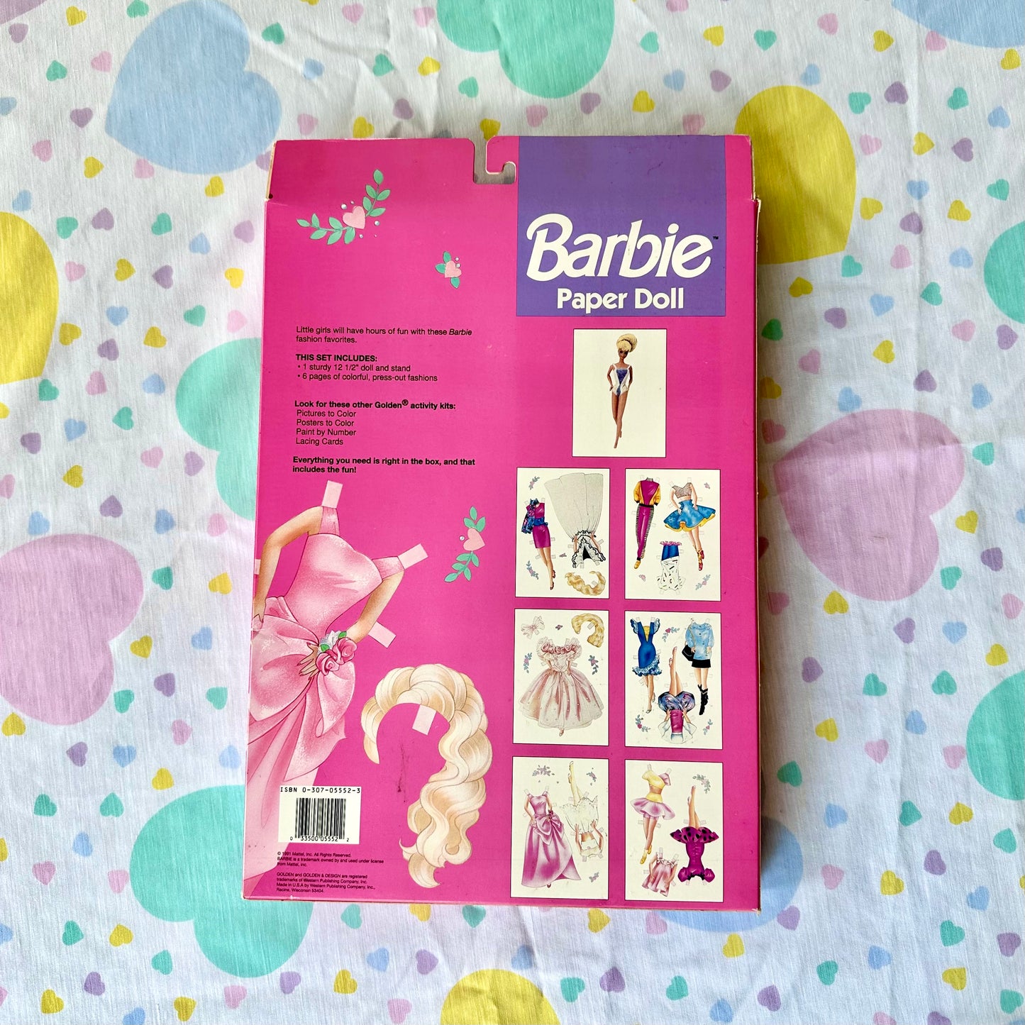 1991 Barbie Paper Doll-Unopened