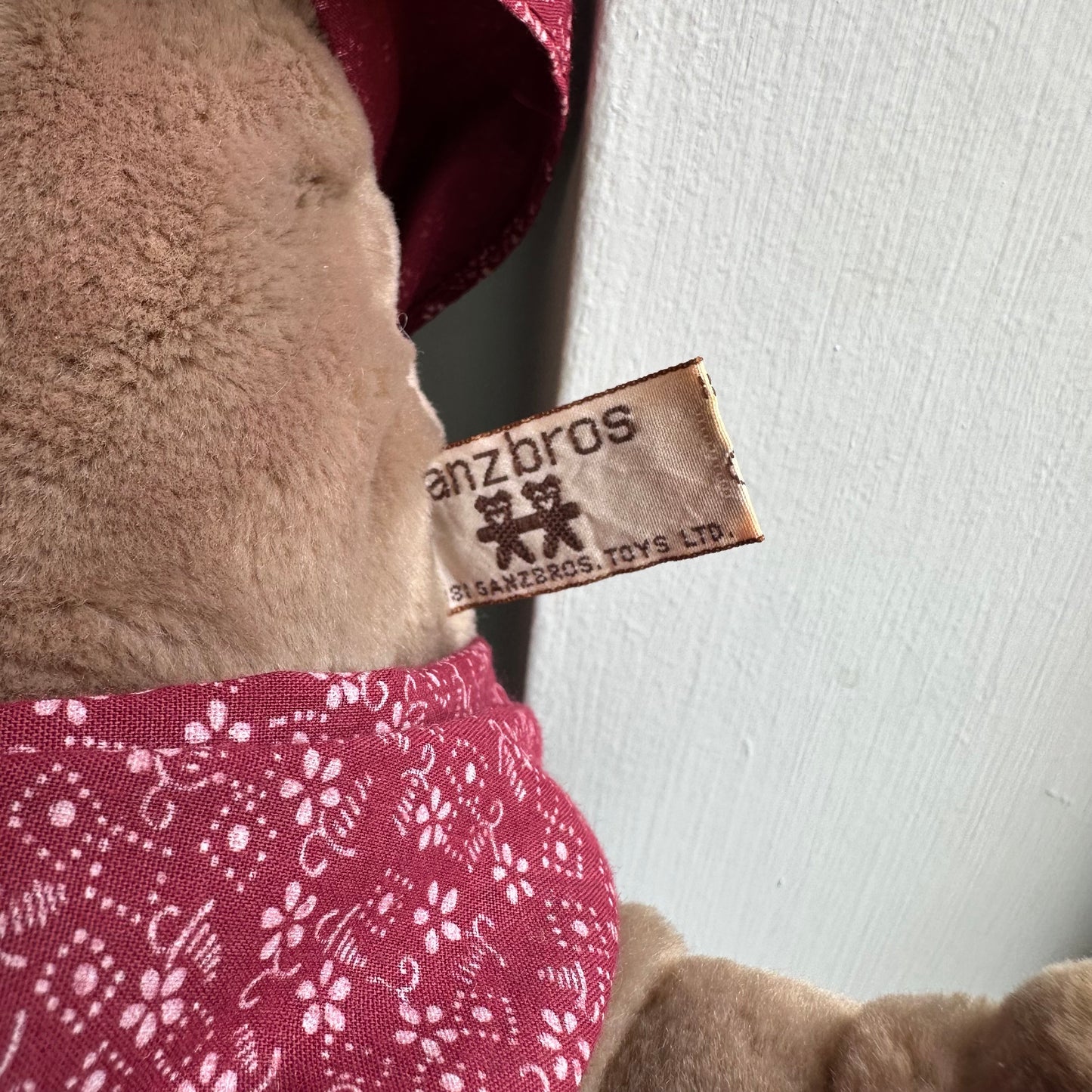 1981 Wrinkles the Dog Plush