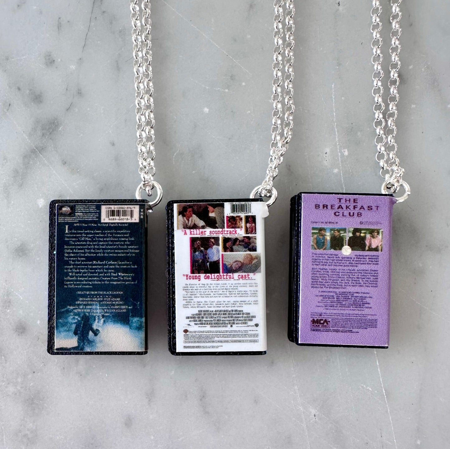 Miniature Vintage VHS Necklace