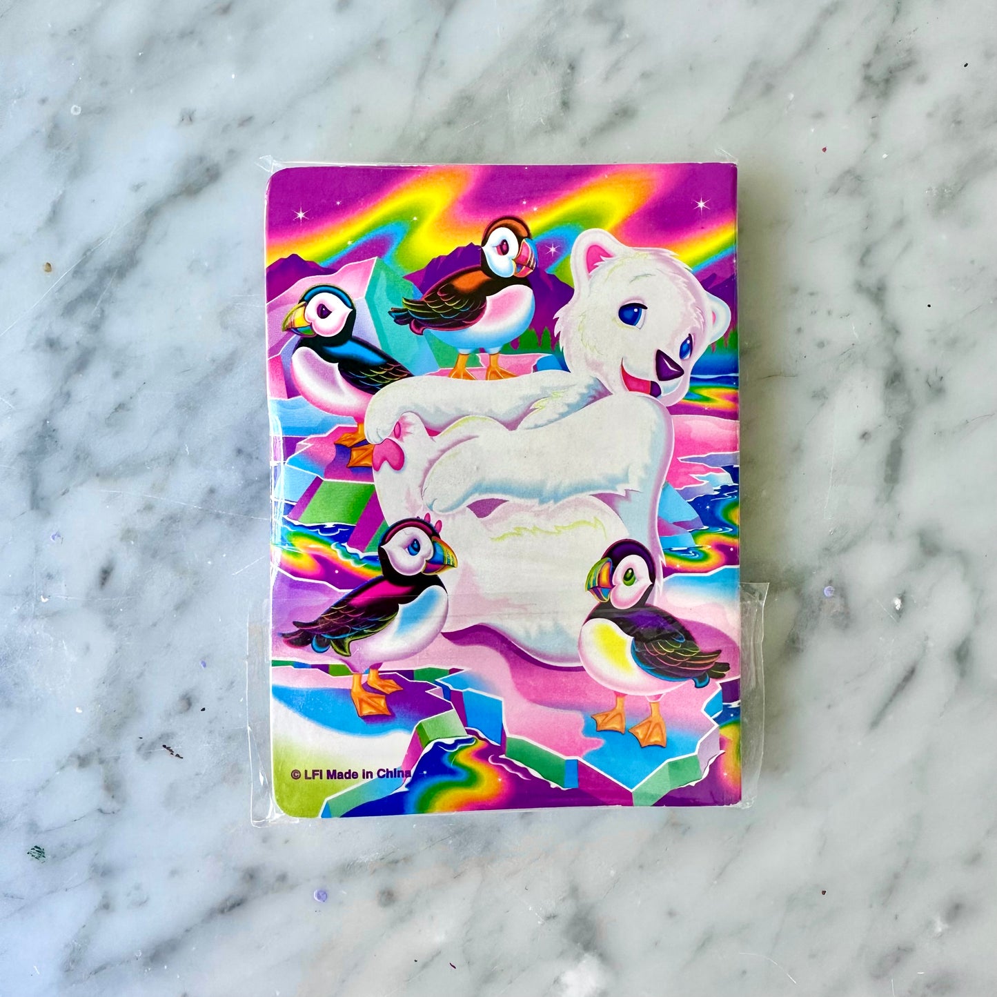 1990’s Lisa Frank Roary Snap Mini Notebook