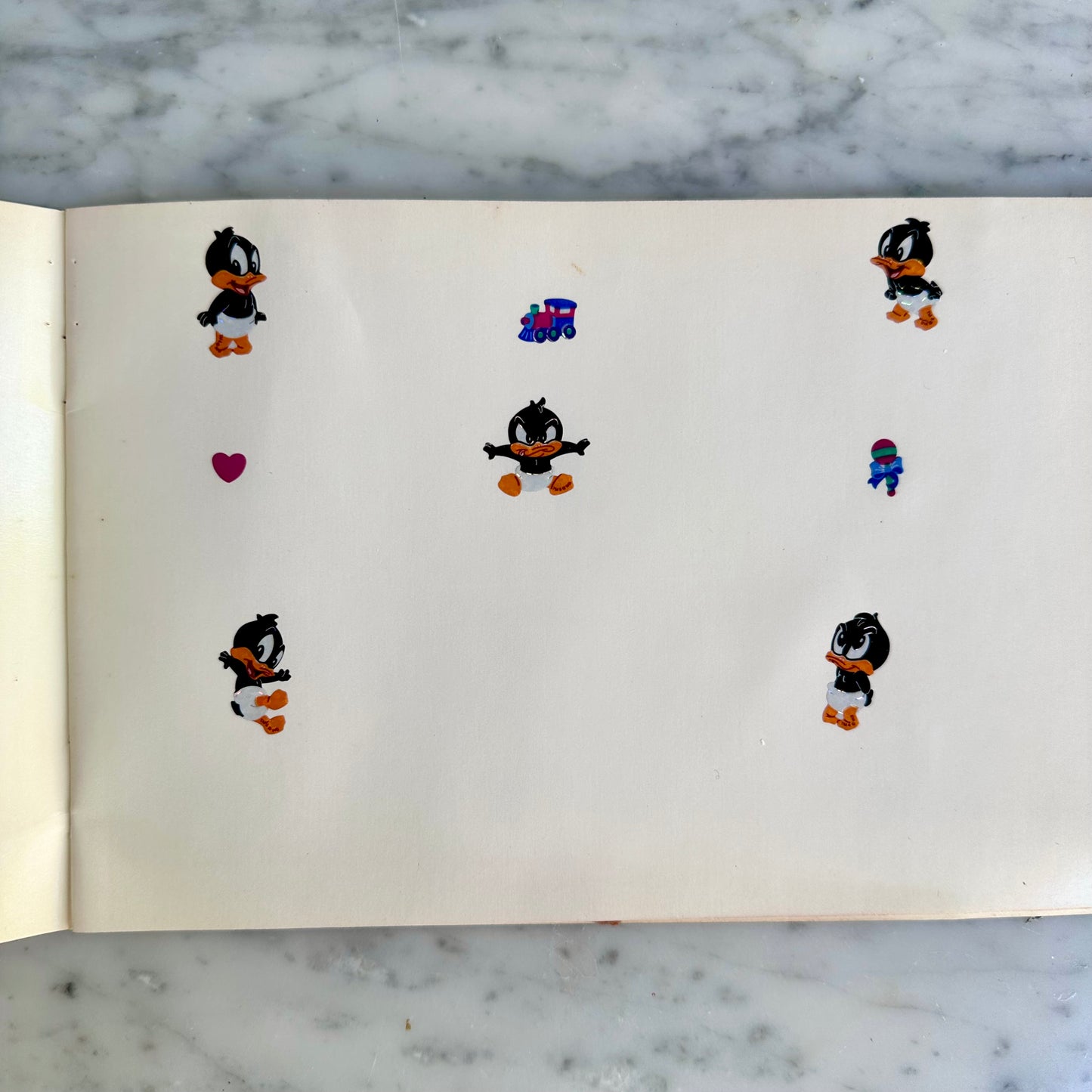 1996 Sandylion Baby Looney Tunes Sticker Album with Stickers