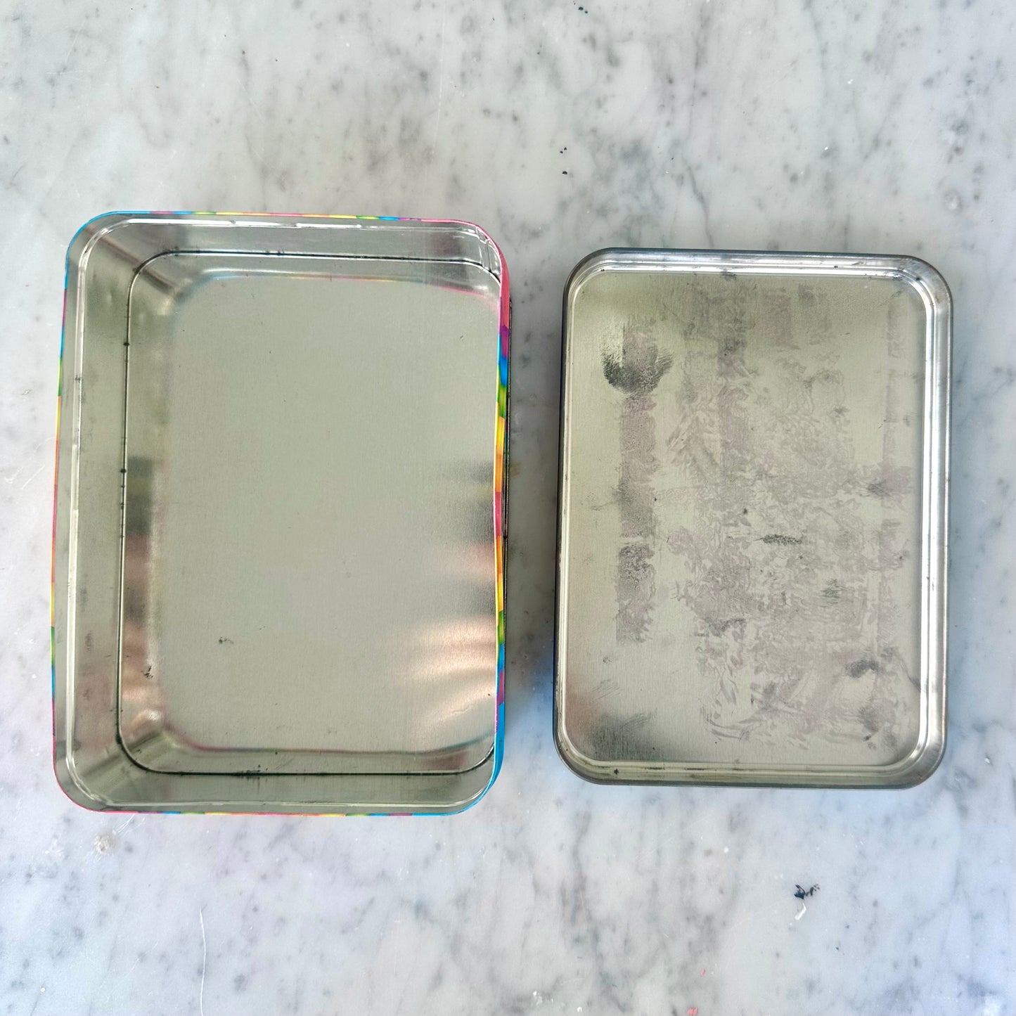 90’s Lisa Frank Hollywood Bear Tin