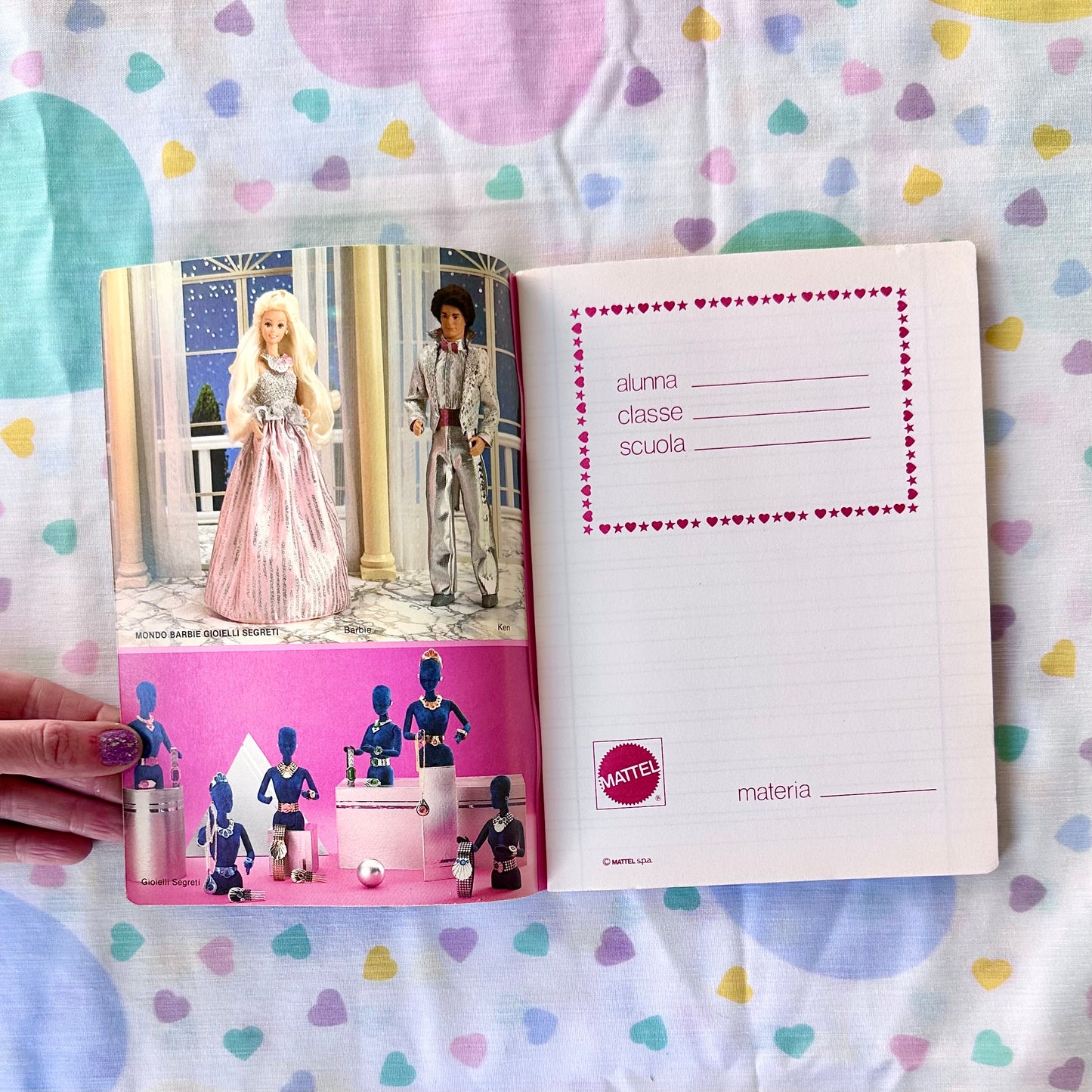 80’s Dead Stock Barbie Notebook
