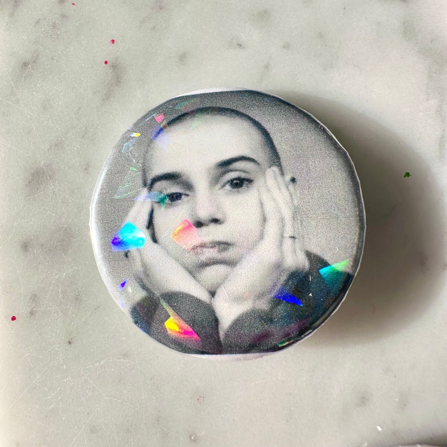 Sinead Holographic Button