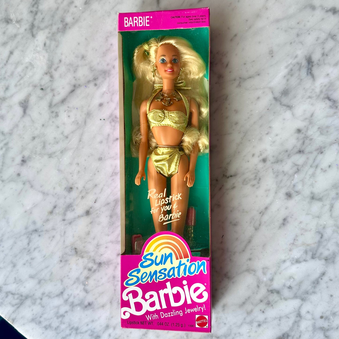 1991 Sun Sensation Barbie In Box