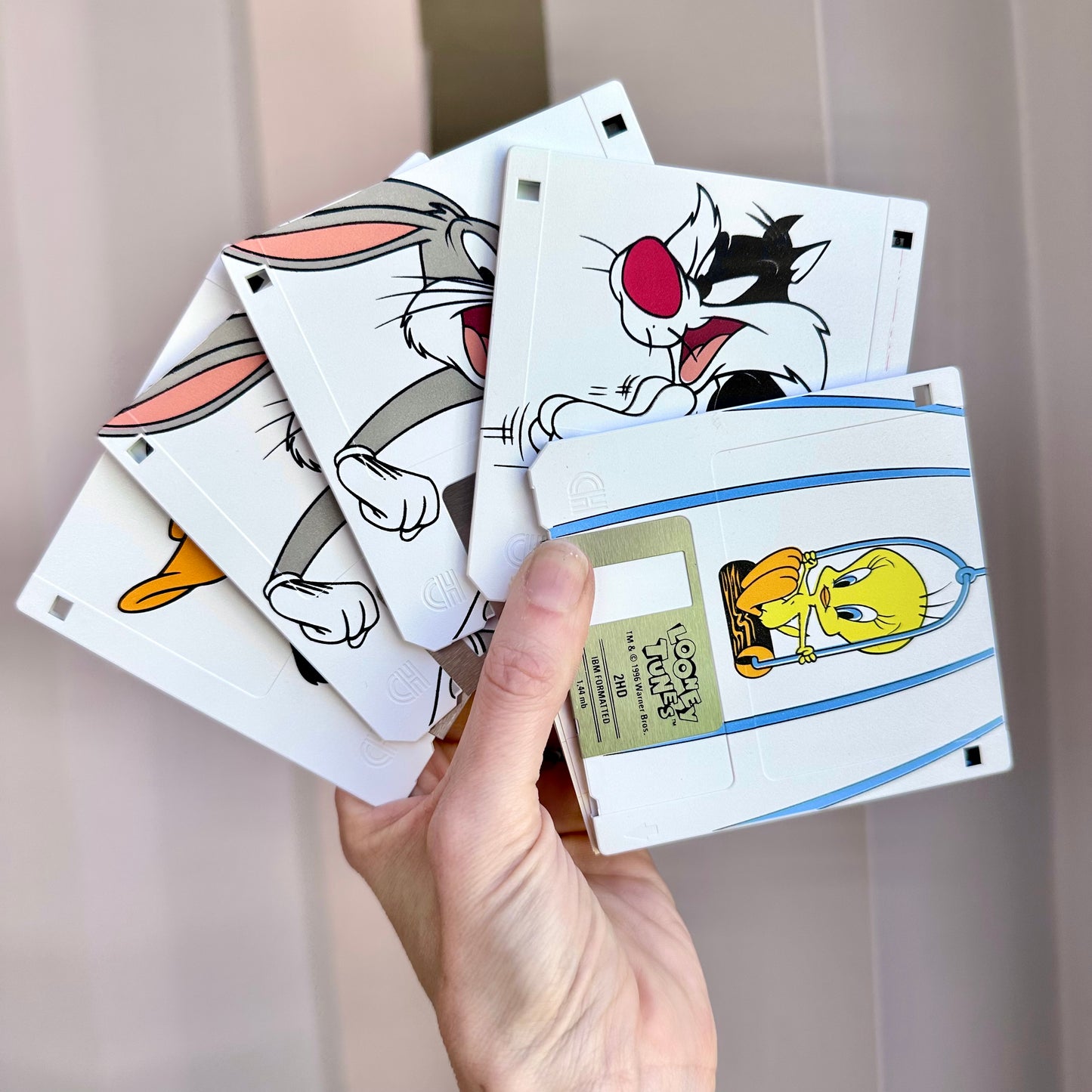 90’s Looney Tunes Diskettes