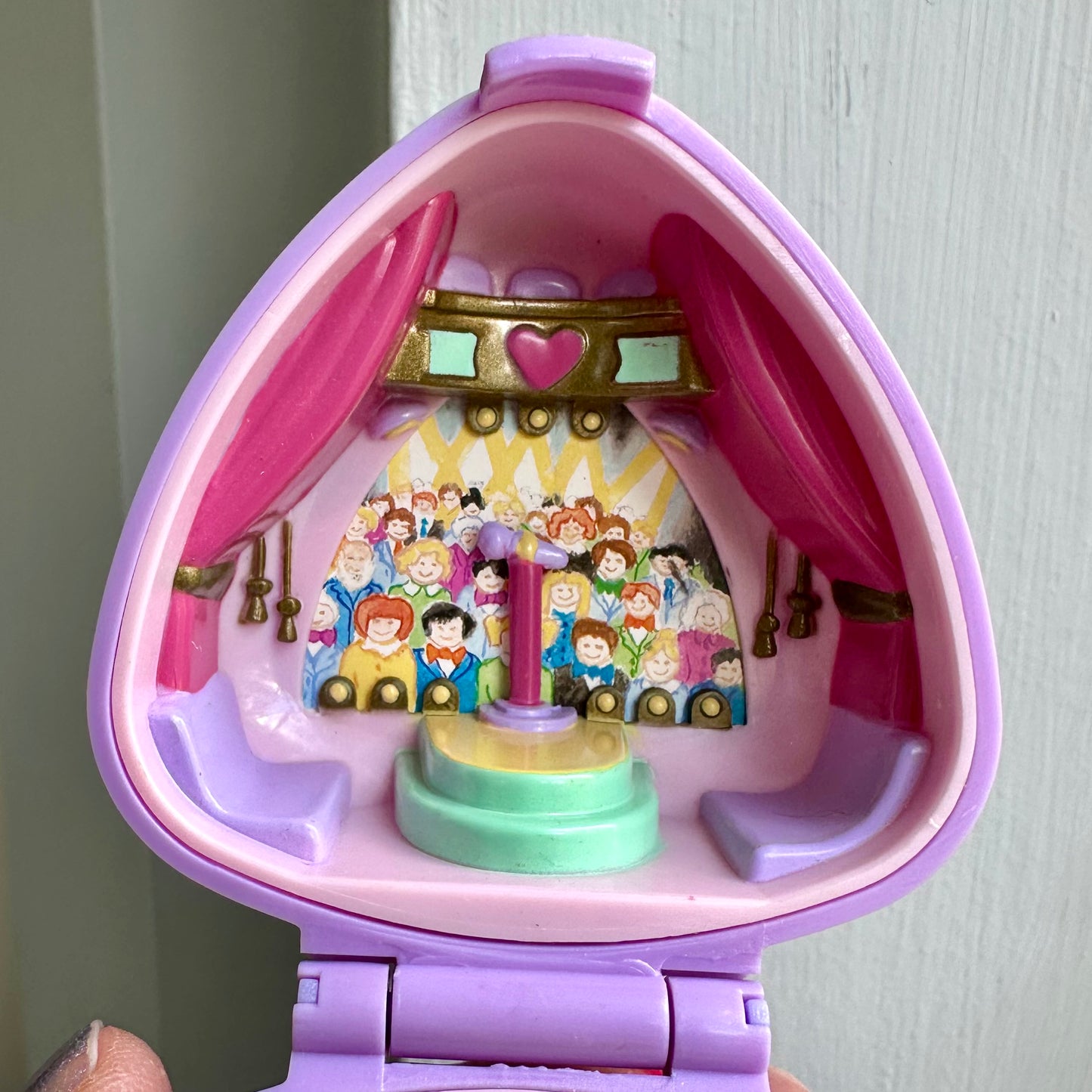 1991 Polly Pocket Perfect Piano Recital Ring Case