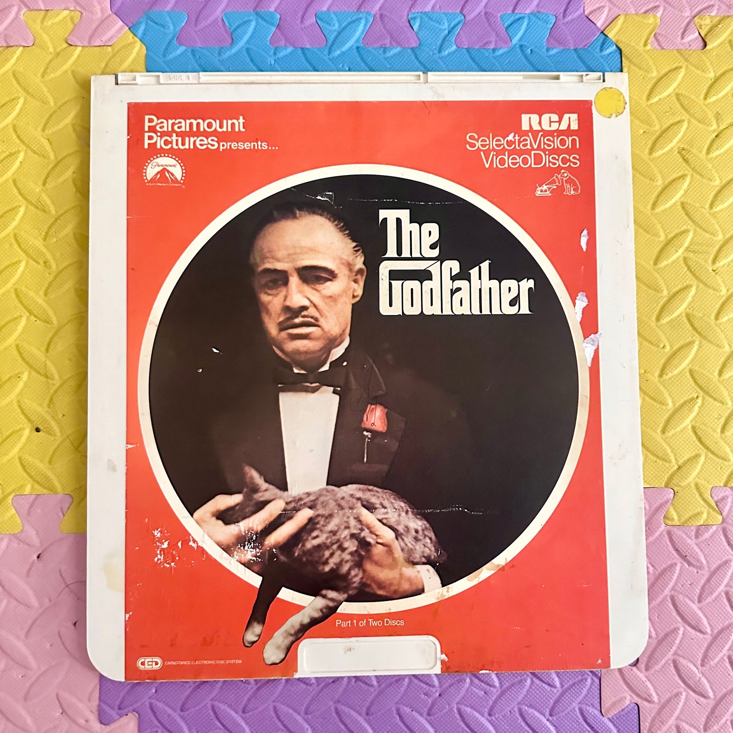 The Godfather 2 Disc Set RCA SelectaVision Video Discs