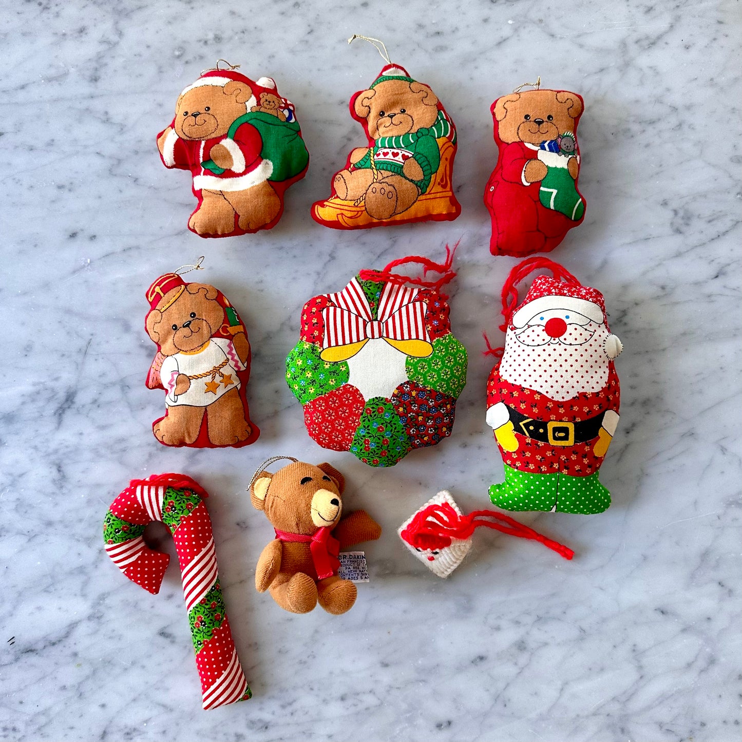 1980’s Handmade Christmas Ornaments