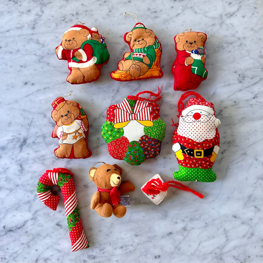 1980’s Handmade Christmas Ornaments