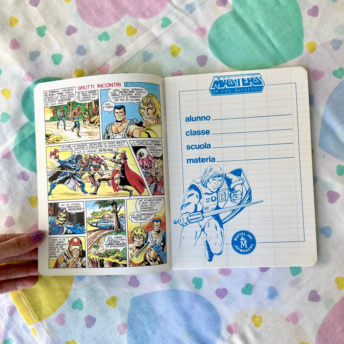 80’s He Man Masters of the Universe Notebook