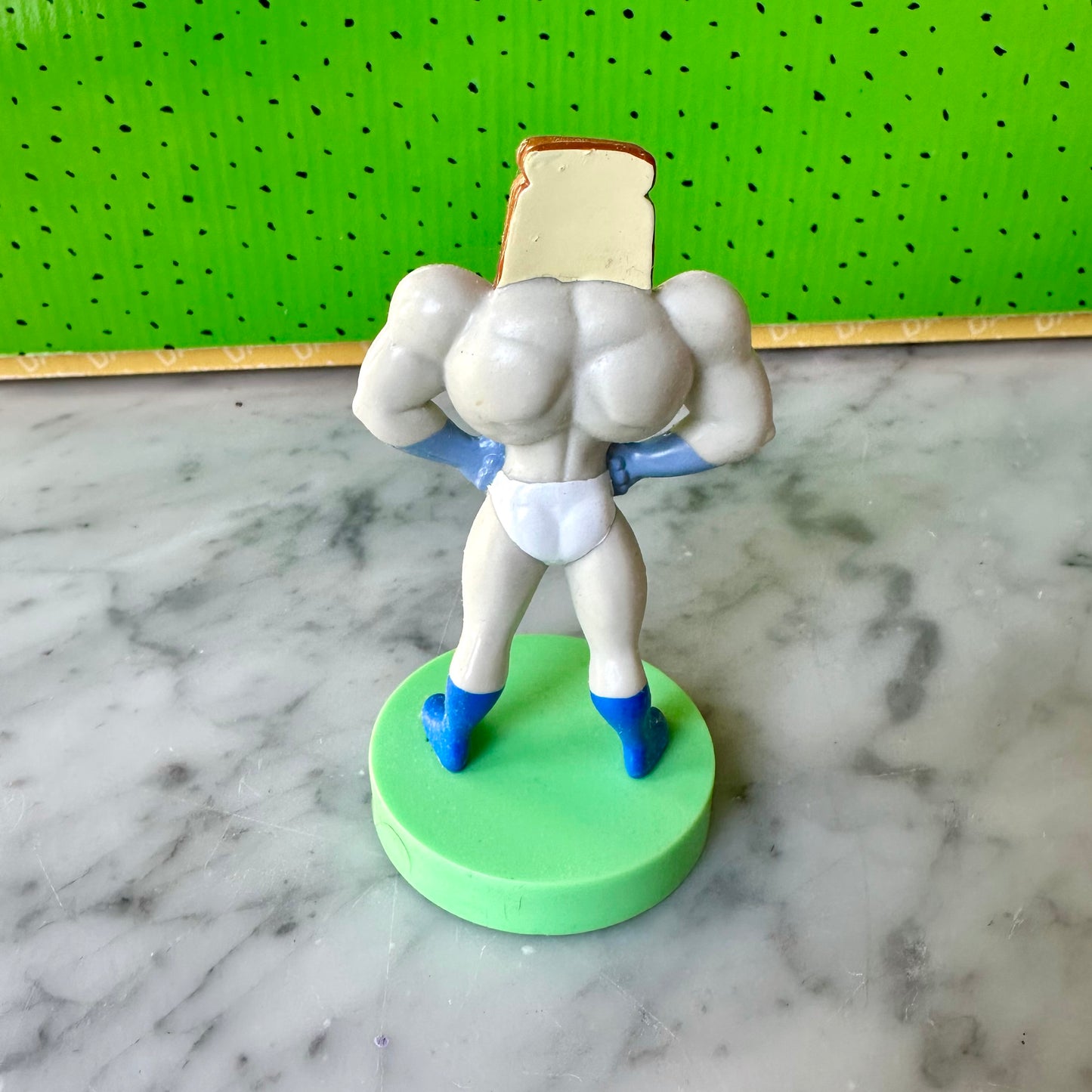 1994 Ren & Stimpy Powdered Toastman Figure
