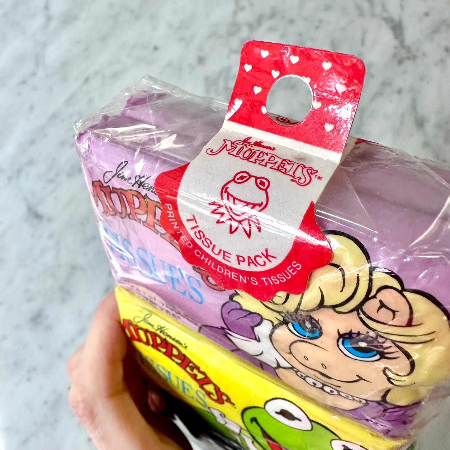 1988 Muppets Facial Tissues