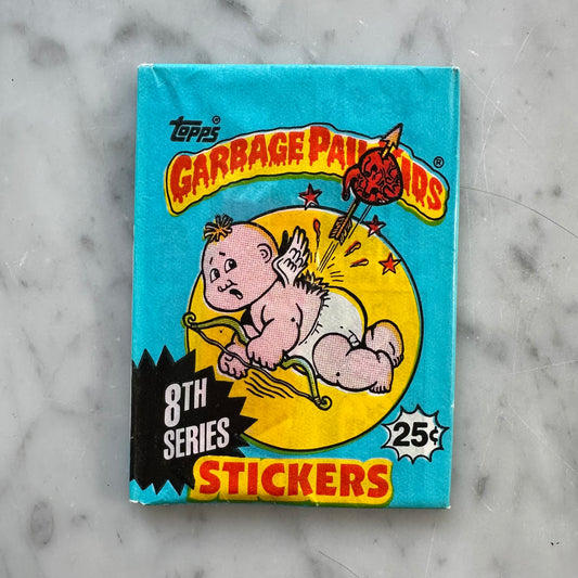 1987 Topps Garbage Pail Kids Series 8 Sticker Cards
